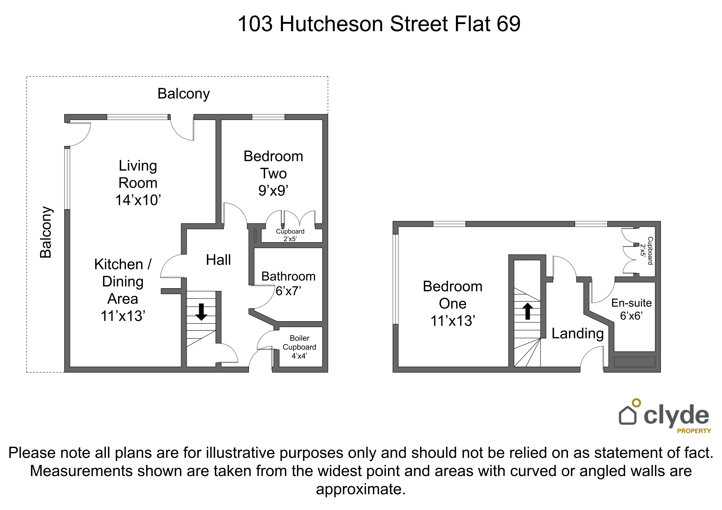 Hutcheson Street, Merchant City, Glasgow G1, 2 bedroom flat to rent