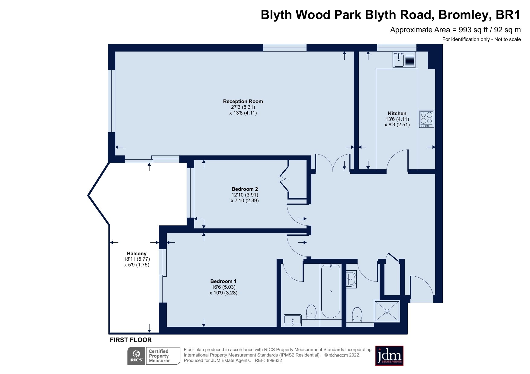 Blyth Road, Bromley BR1, 2 bedroom flat for sale 62518215 PrimeLocation