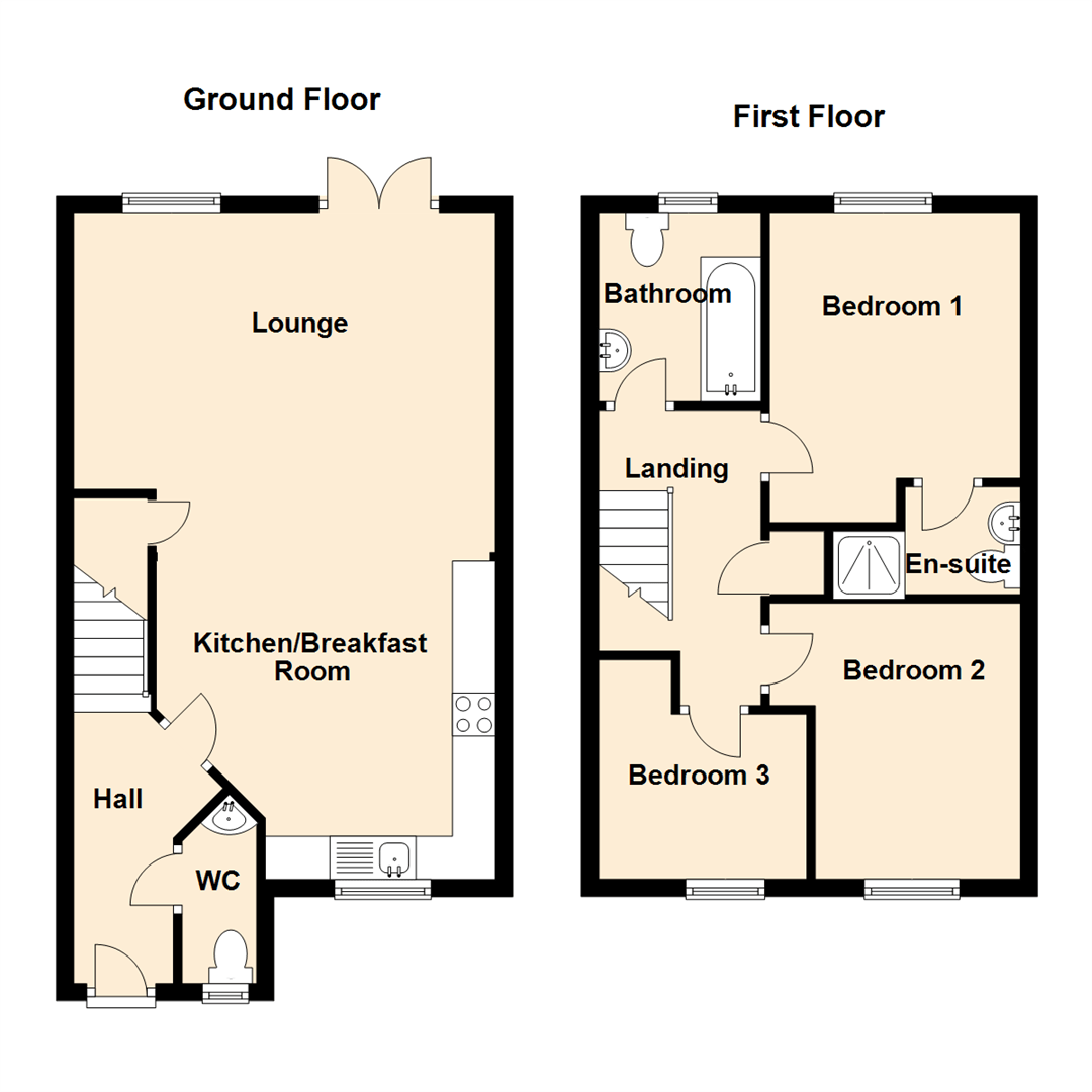 March Courtyard, The Staithes, Dunston NE8, 3 bedroom terraced house to
