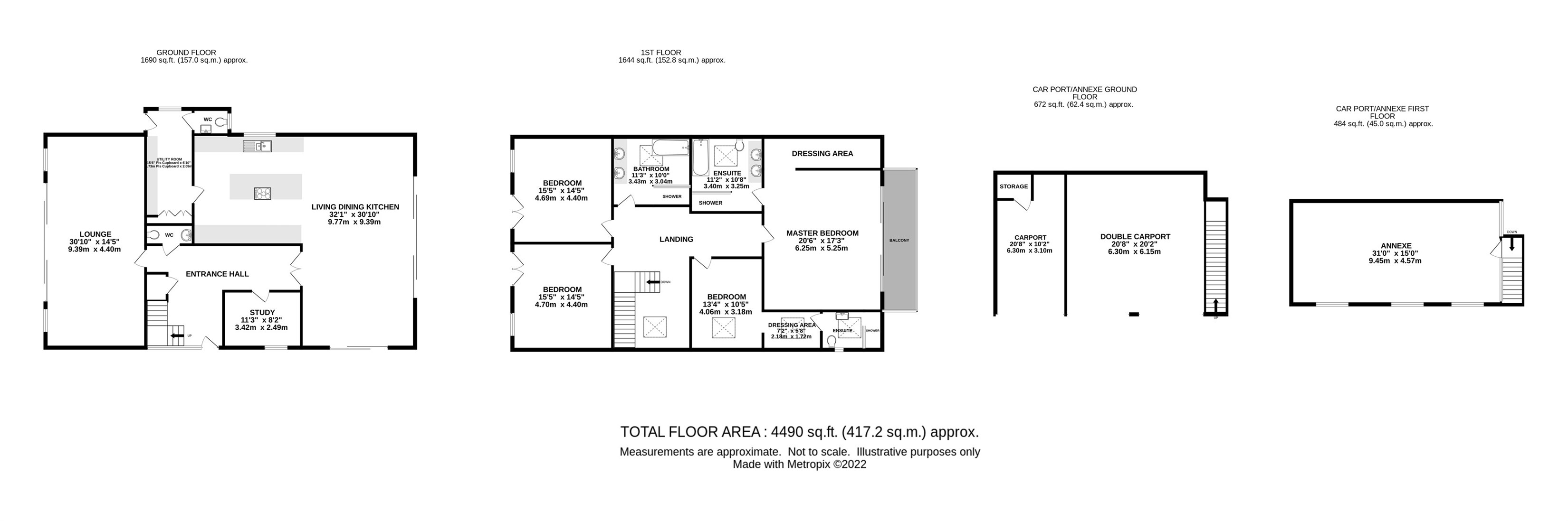 Somerford Booths, Congleton CW12, 4 bedroom detached house for sale
