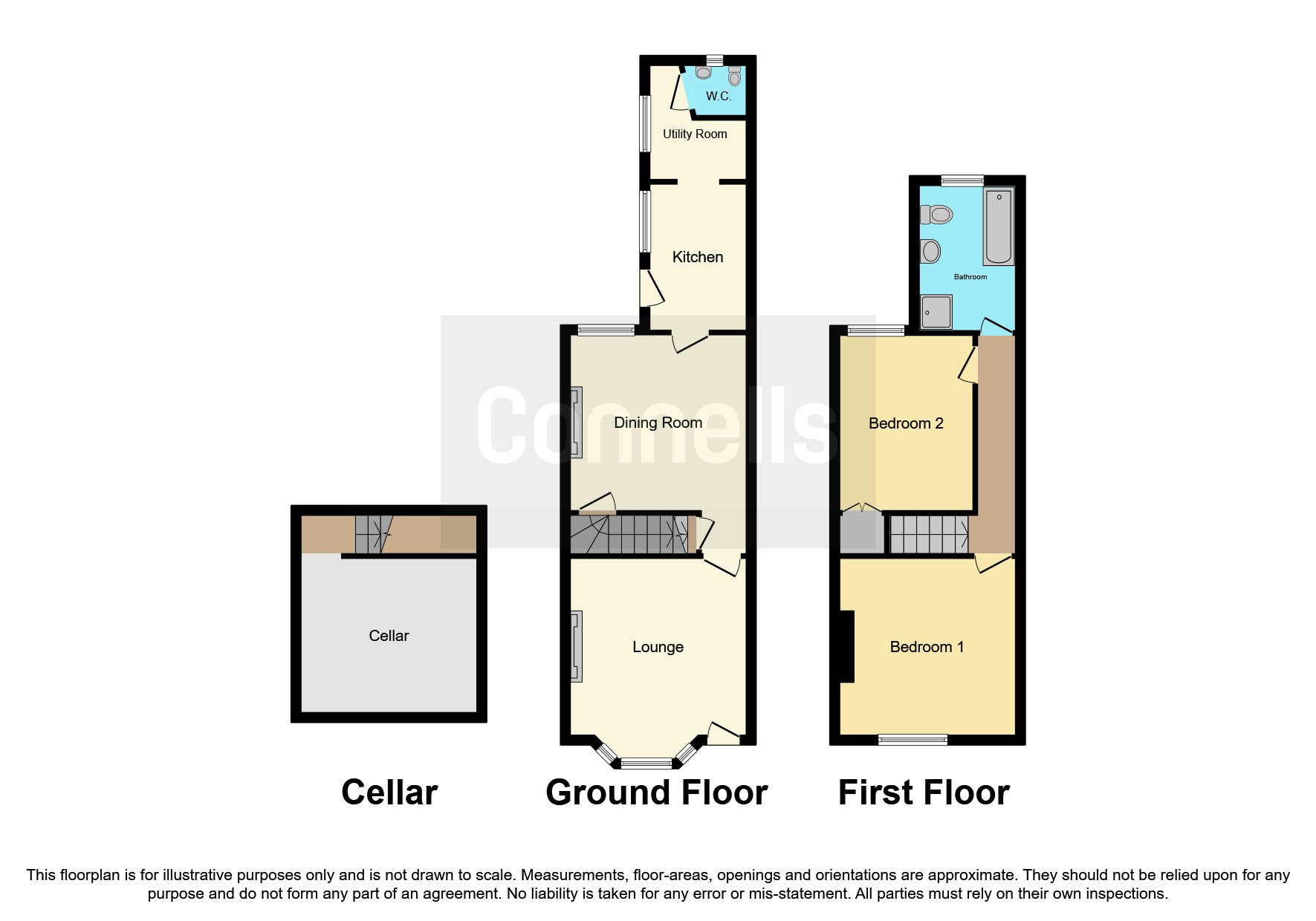 Wolverhampton Road, Cannock WS11, 2 bedroom end terrace house for sale
