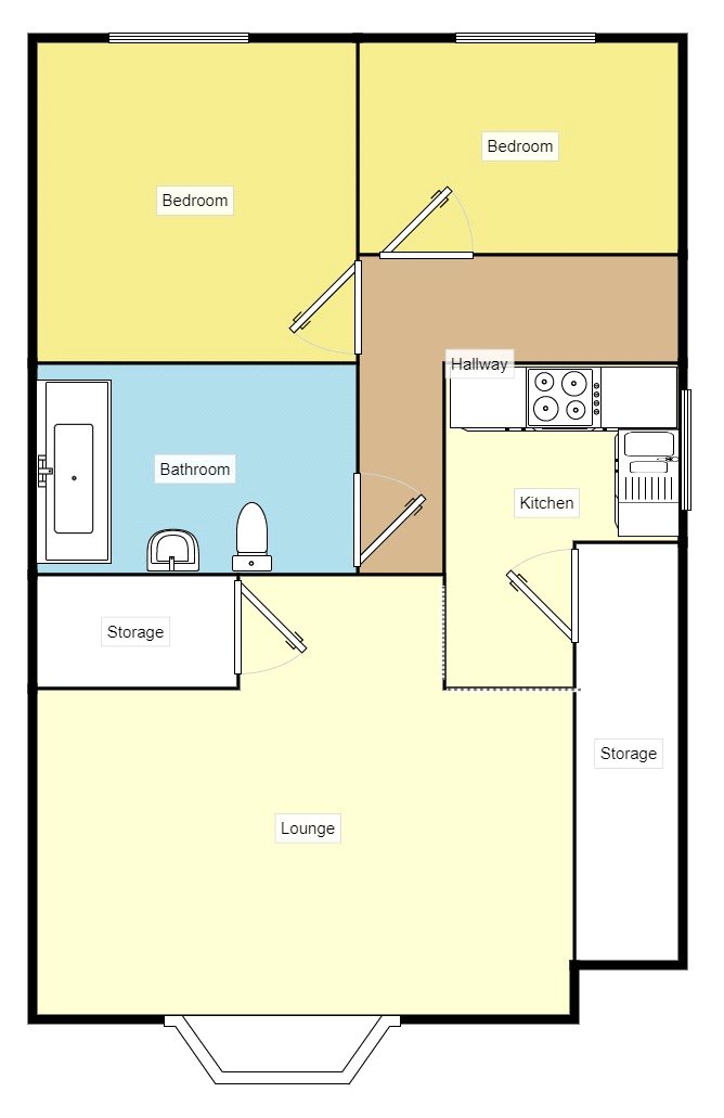 Church Street, Ainsworth, Bolton, Greater Manchester BL2, 2 bedroom flat for sale 63290836