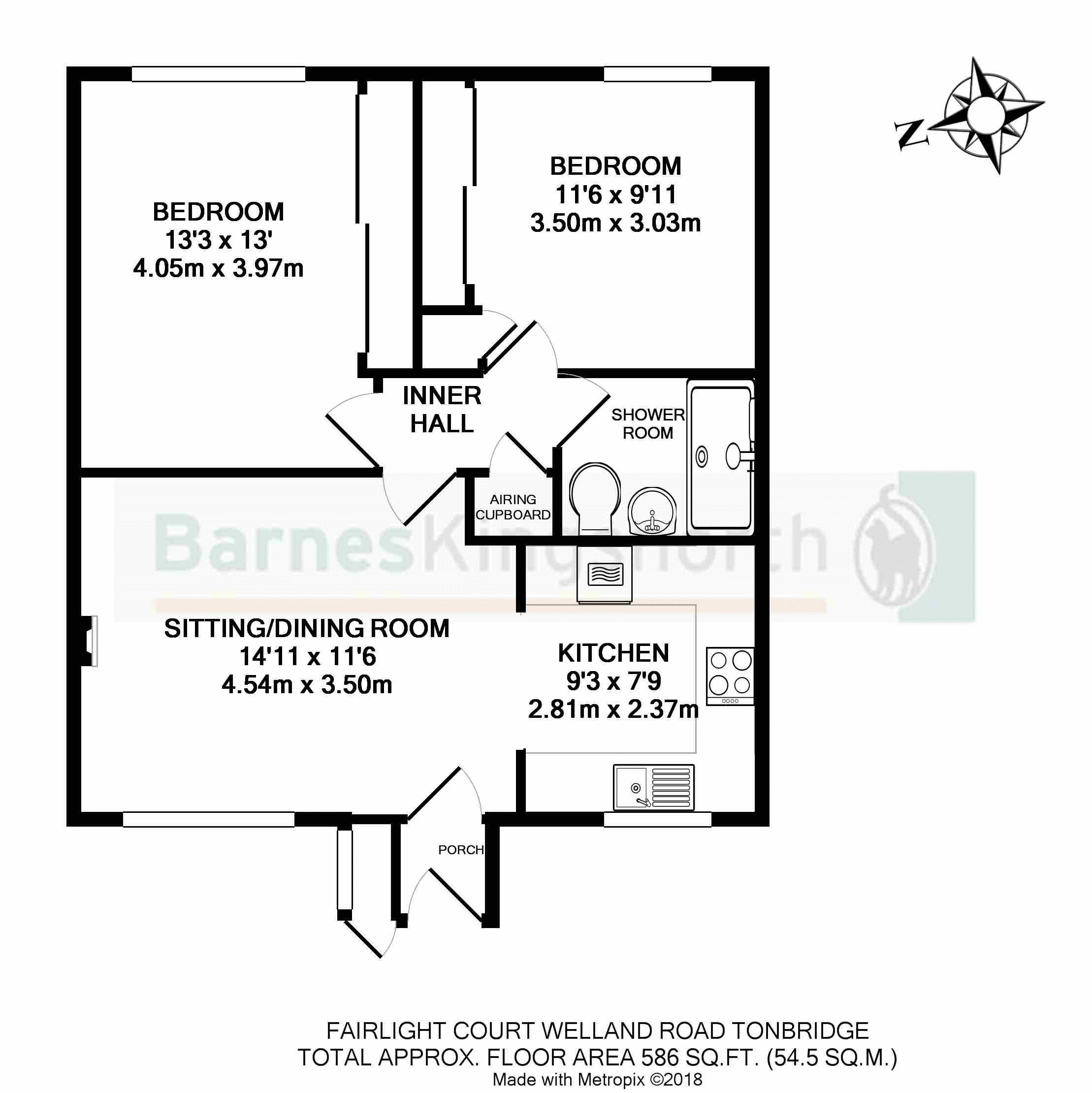 2 bed flat for sale in Welland Road, Tonbridge TN10 Zoopla