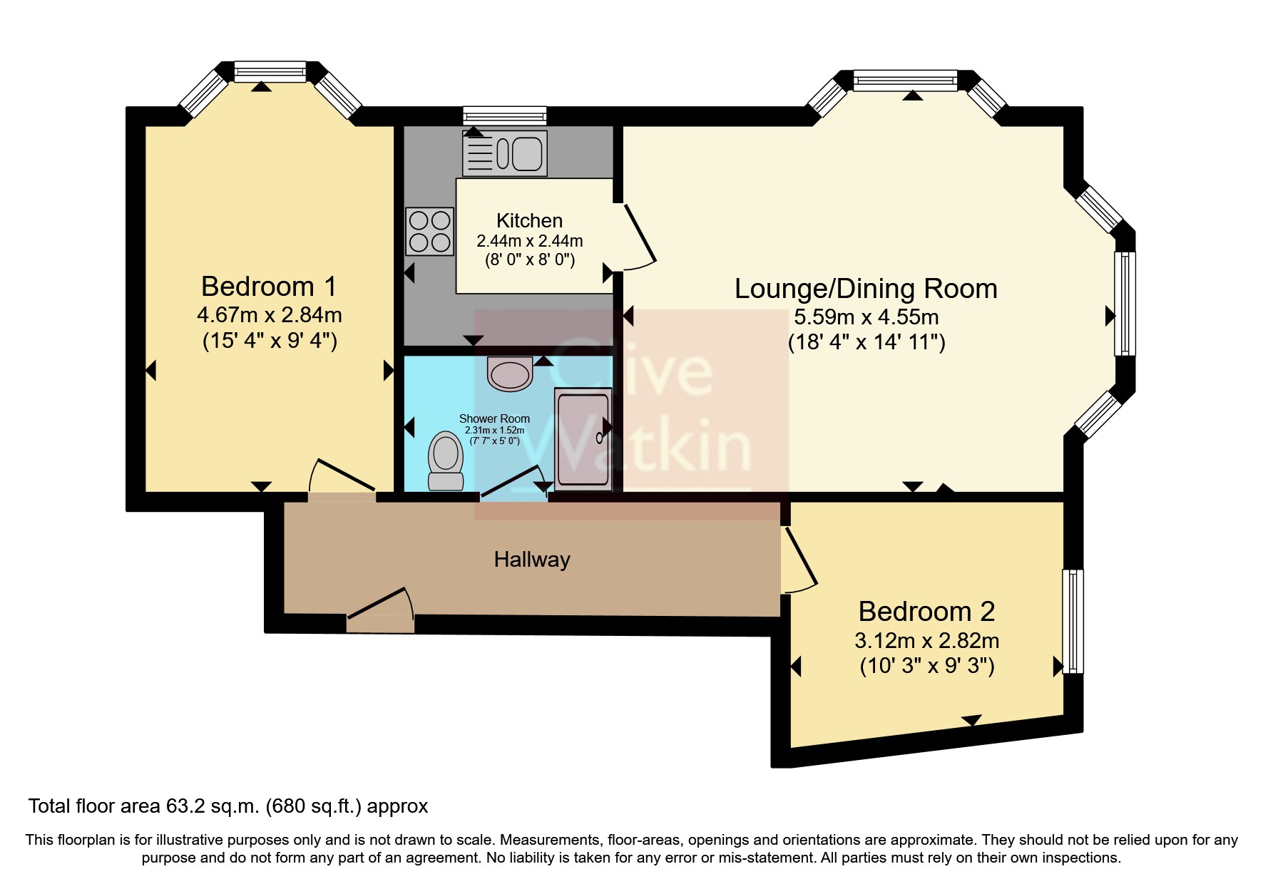South Parade, West Kirby, Wirral CH48, 2 bedroom flat for sale