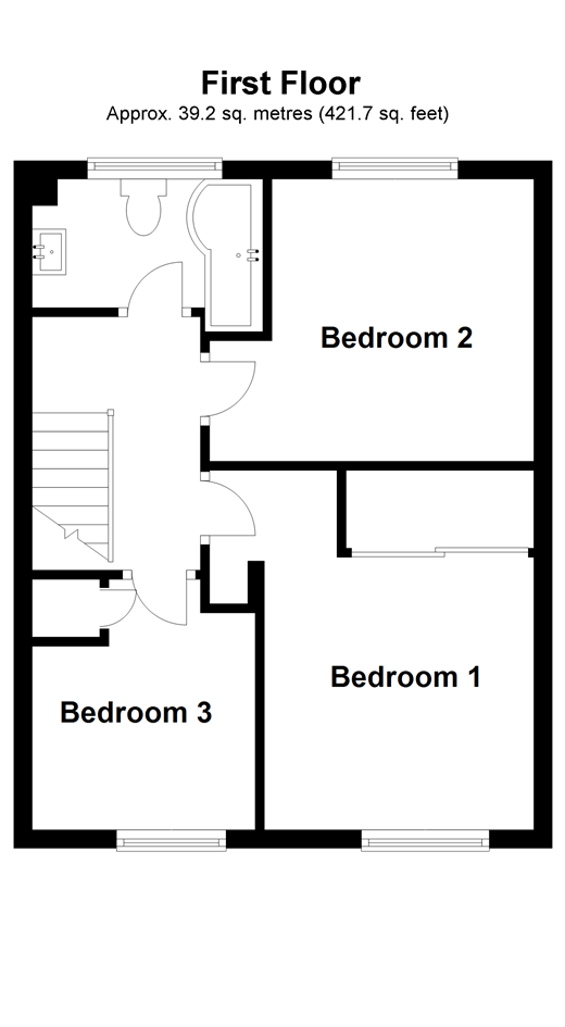 3 bed terraced house for sale in Ferndown, Vigo Village, Meopham, Kent