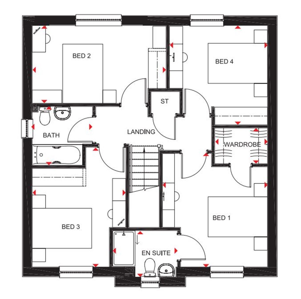 at Carmuirs Drive, Newarthill, Motherwell ML1, 4 bedroom