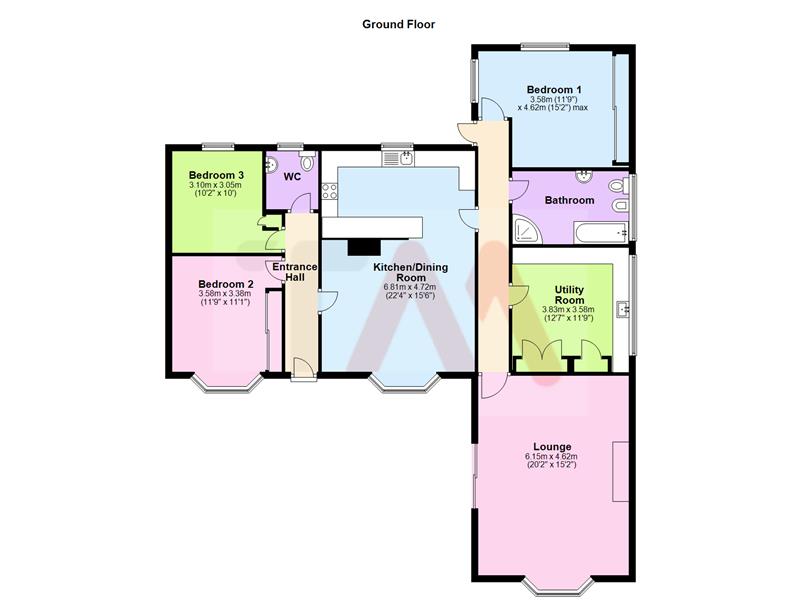 High Street, Pidley, Huntingdon, Cambridgeshire PE28, 3 bedroom