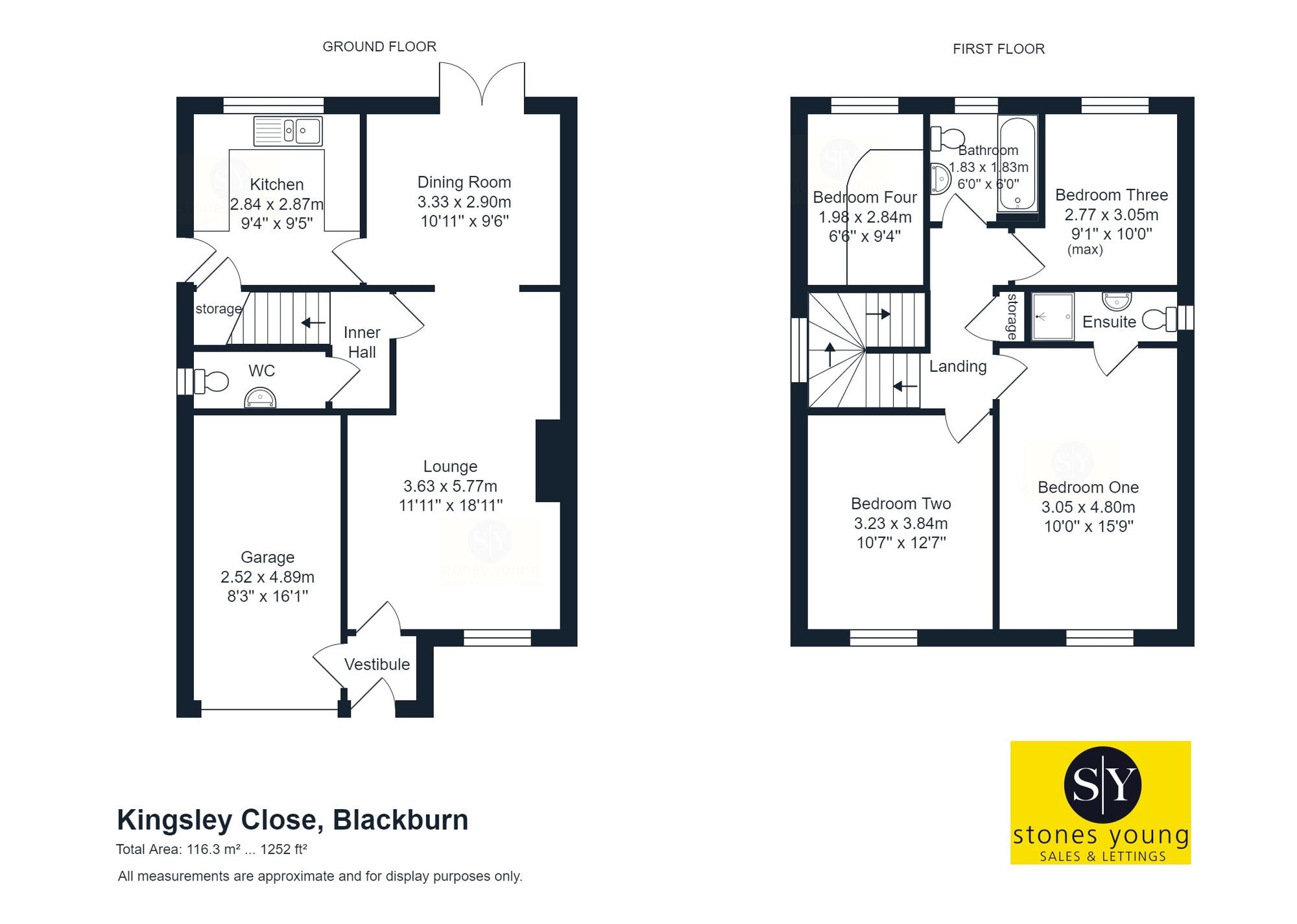 Kingsley Close, Blackburn BB2, 4 bedroom detached house for sale