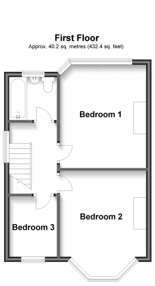 Deynecourt Gardens, London E11, 3 bedroom semidetached house for sale