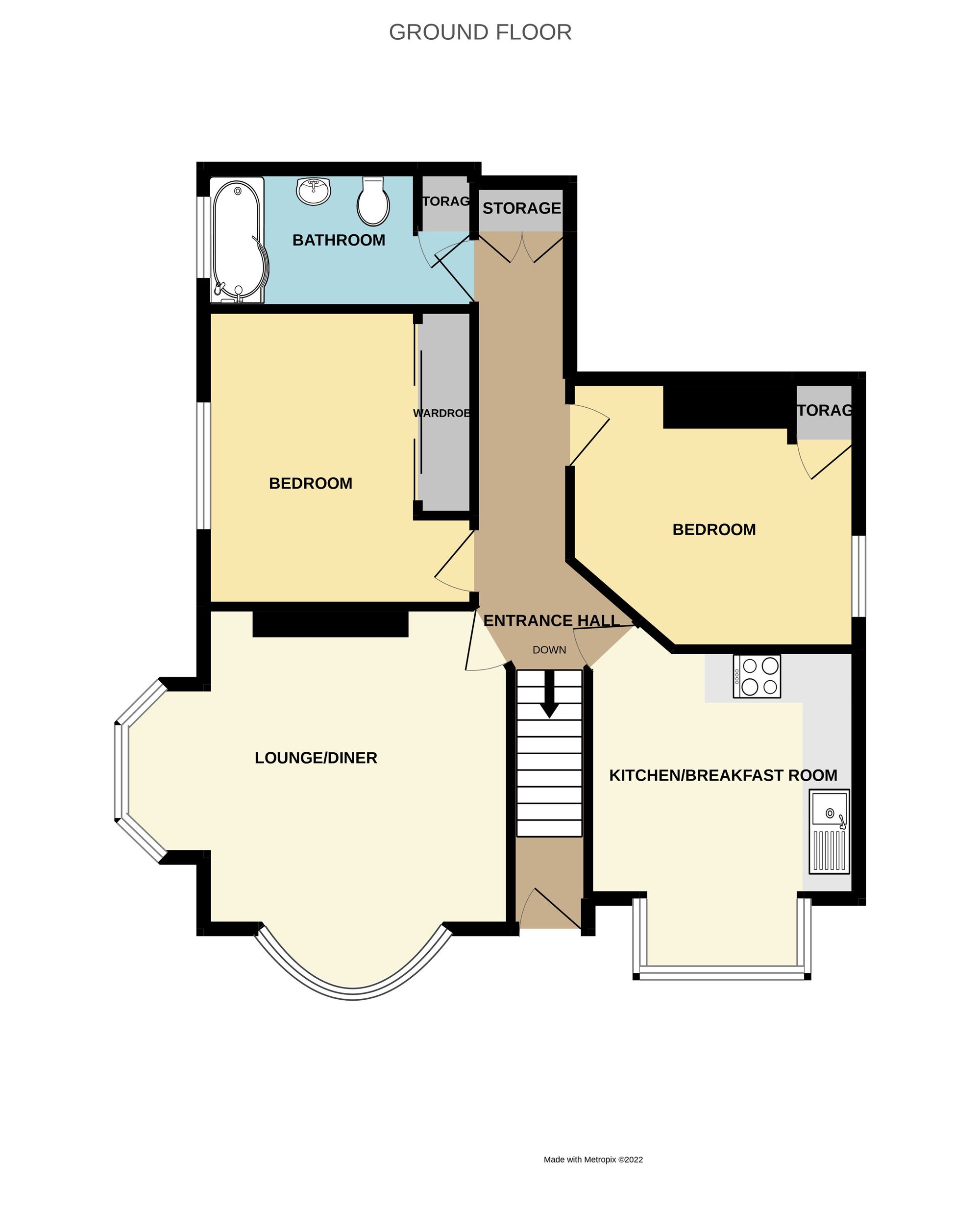 St. James Mansions, St. James Avenue, Thorpe Bay, Essex SS1, 2 bedroom