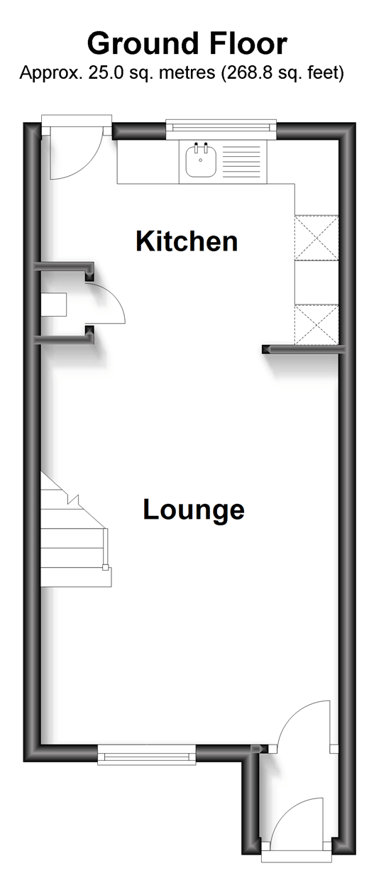 Southwater, Southwater, Horsham, West Sussex RH13, 2 bedroom end