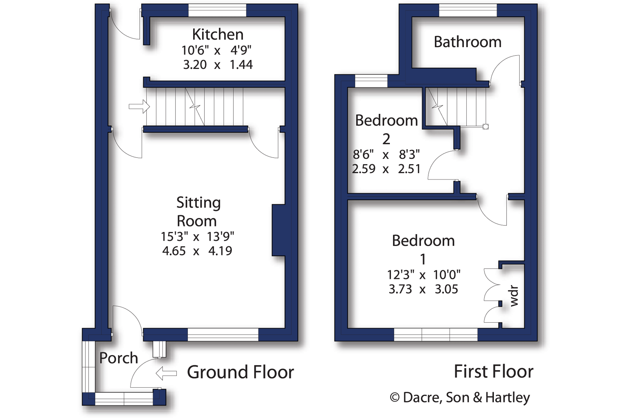 Marsh Lane, Oxenhope, Keighley, West Yorkshire BD22, 2 bedroom terraced