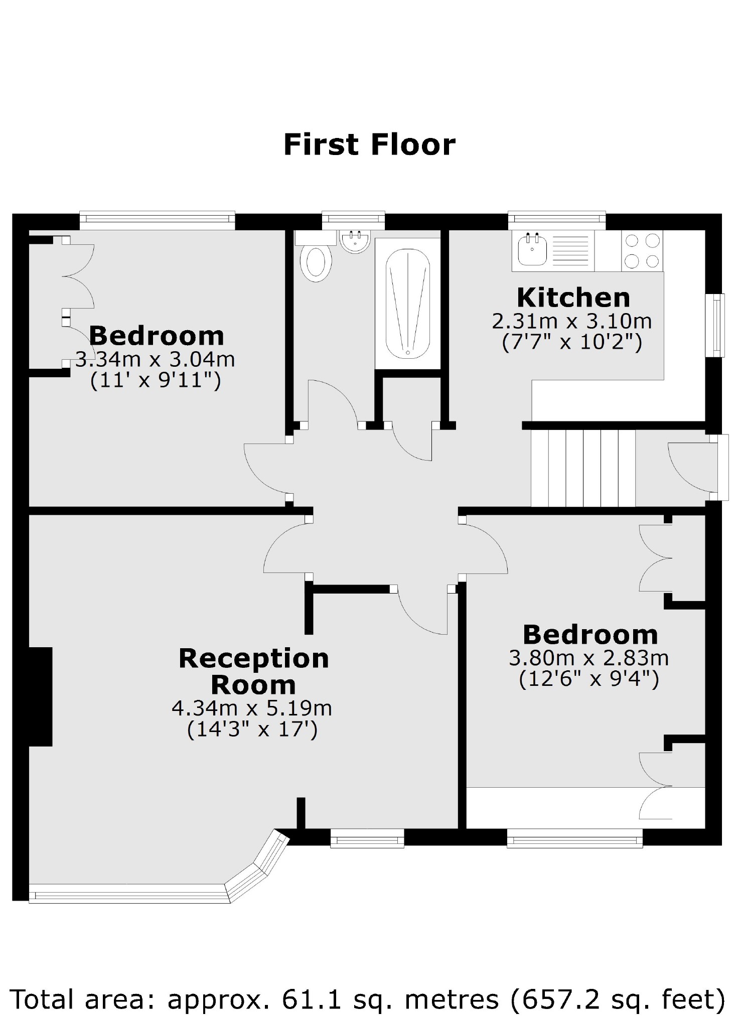 Cavendish Avenue, London W13, 2 bedroom flat for sale 60811293