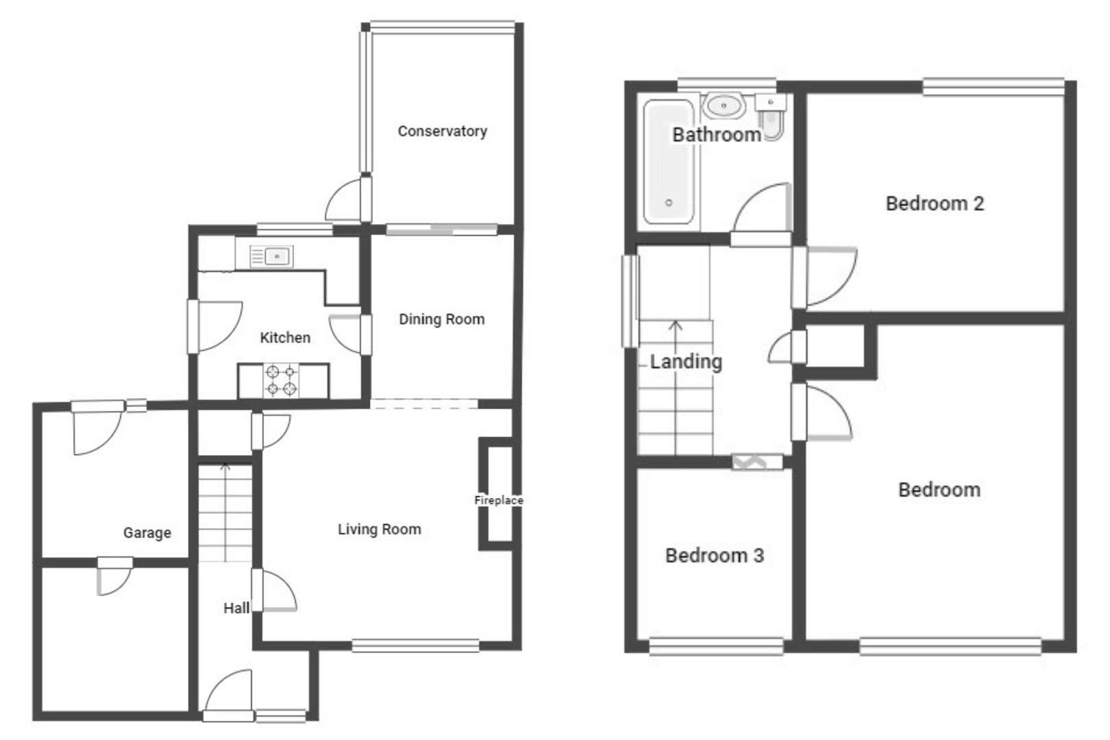 Edward Street, Langley Mill, Nottingham NG16, 3 bedroom detached house