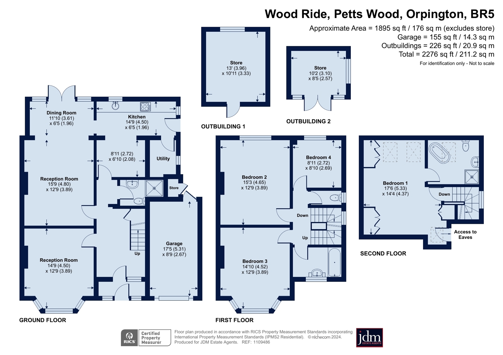 Wood Ride, Petts Wood BR5, 4 bedroom semidetached house for sale