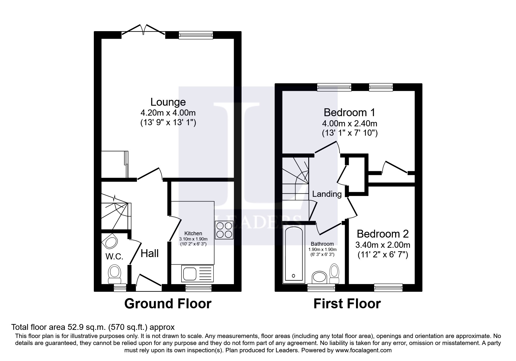 St. James Close, Halstead, Essex CO9, 2 bedroom terraced house for sale
