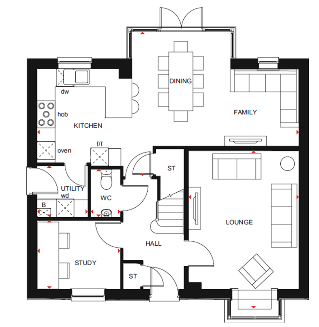 "Bradgate" at Lydiate Lane, Thornton, Liverpool L23, 4 bedroom detached