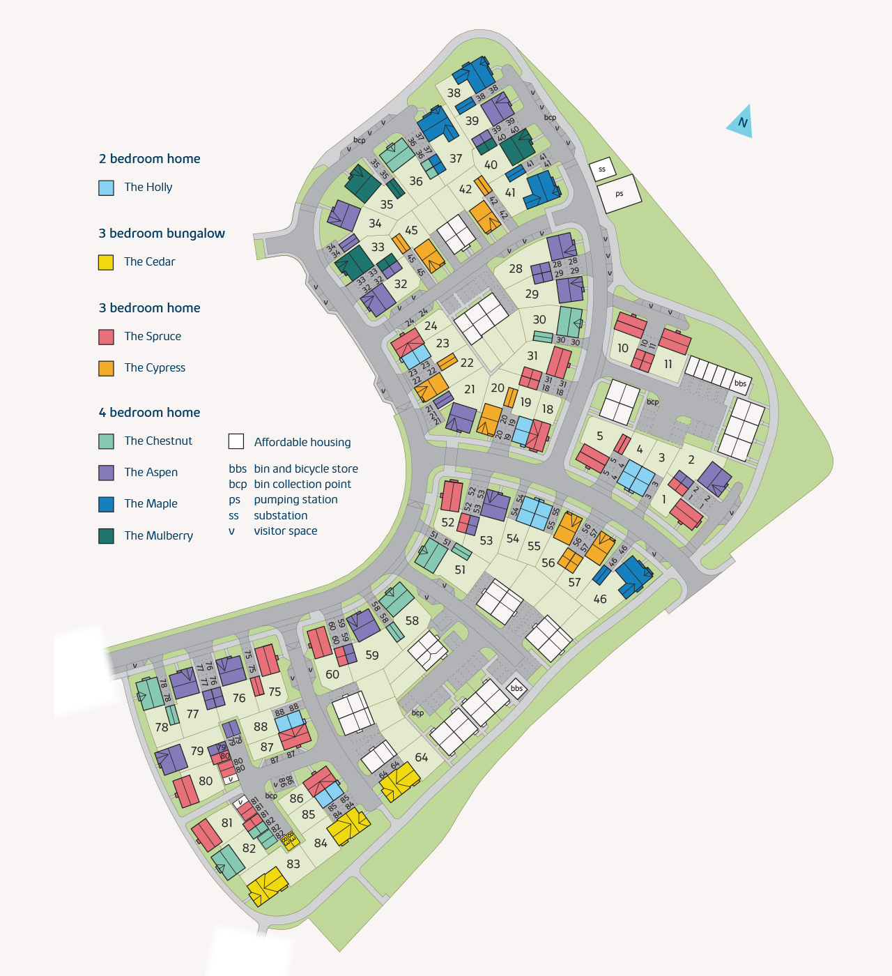 "The Holly" at Hook Lane, Rose Green, Bognor Regis PO21, 2 bedroom semidetached house for sale