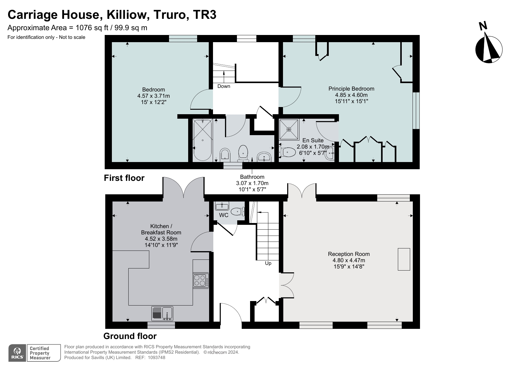 Killiow, Truro, Cornwall TR3, 2 bedroom terraced house for sale
