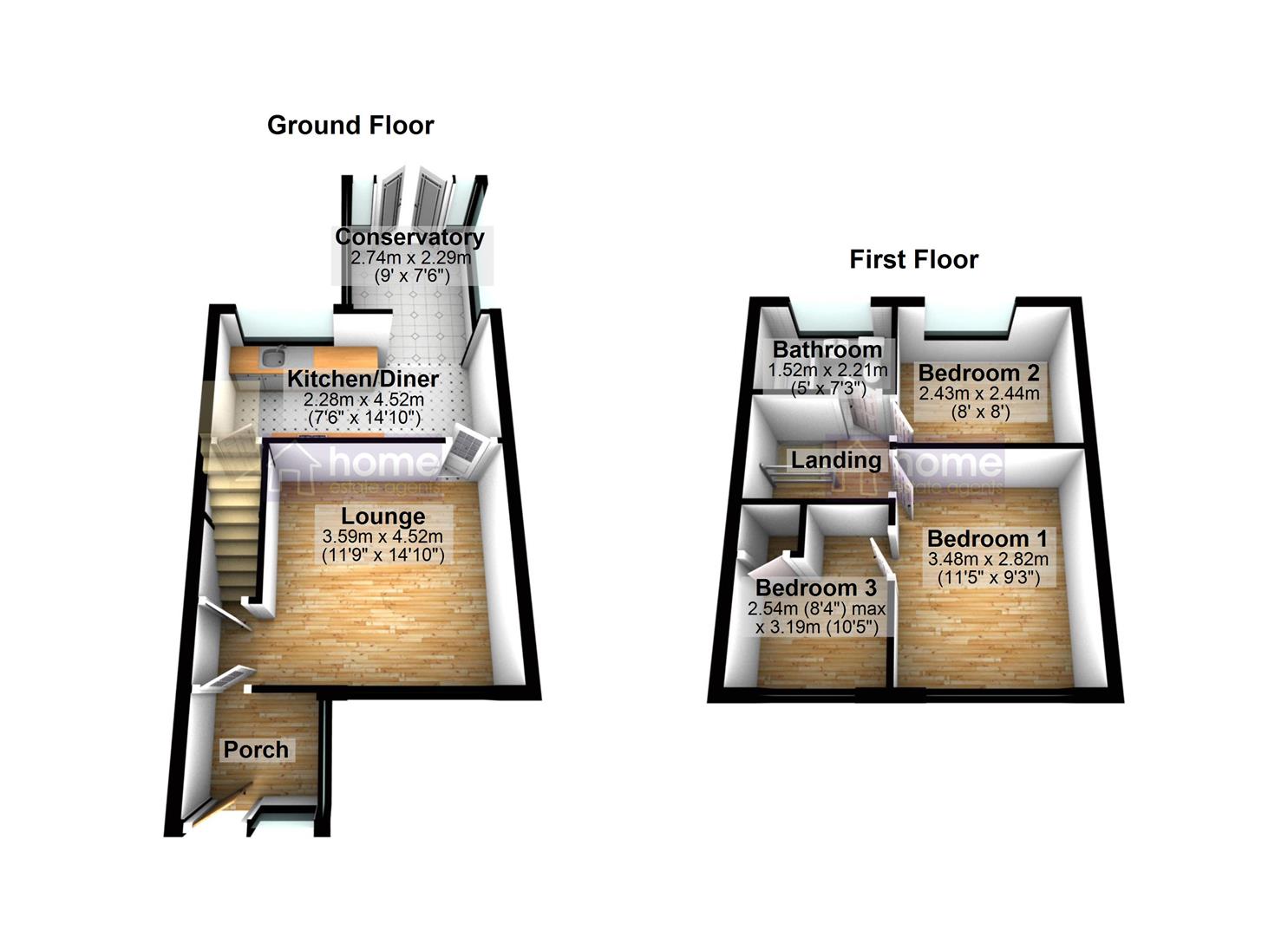 3 bed mews house for sale in Princess Close, Mossley, AshtonUnderLyne