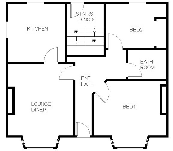 Menors Place, Holsworthy EX22, 2 bedroom flat to rent 61262336