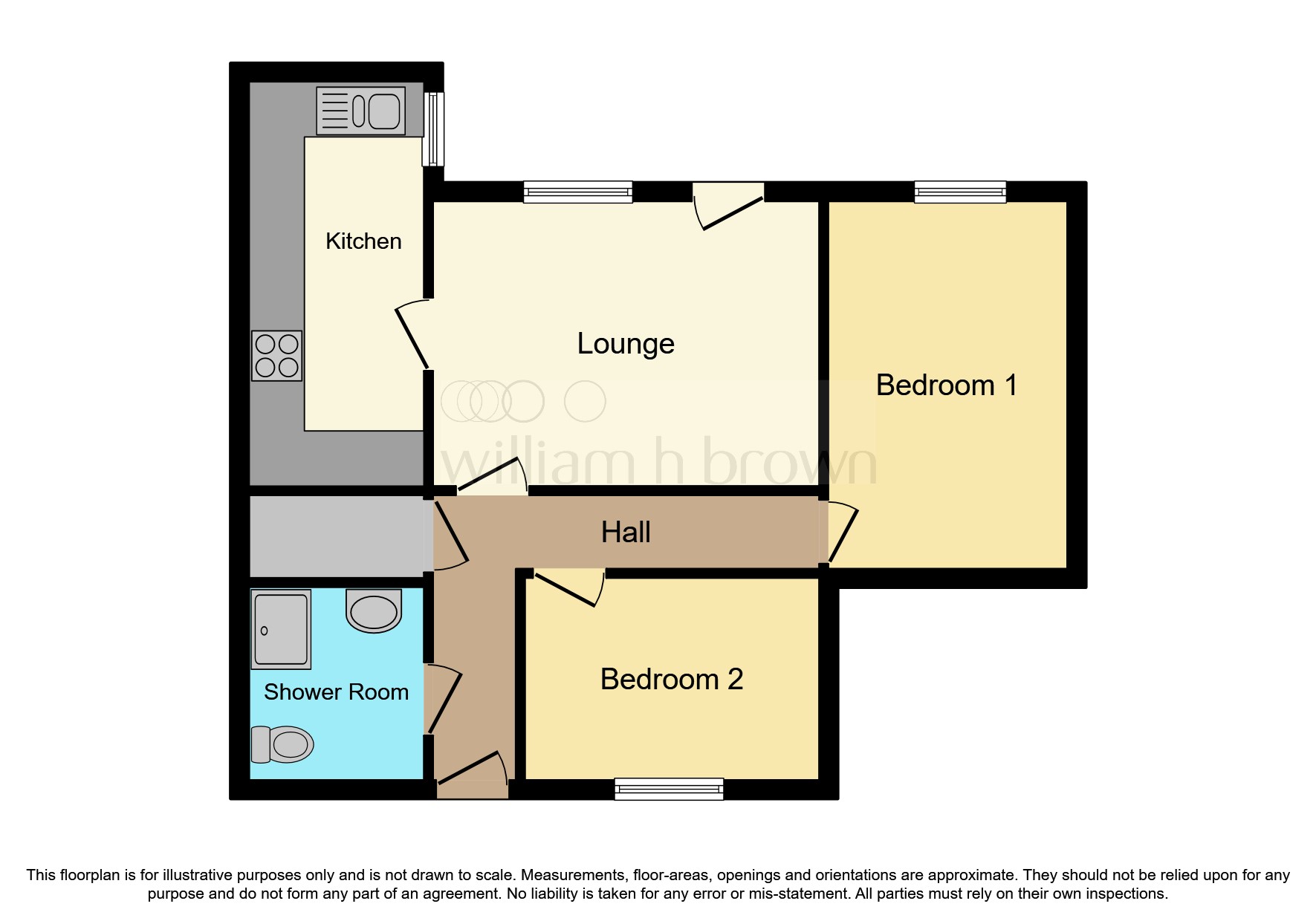 Lakes Meadow, Coggeshall, Colchester CO6, 2 bedroom flat for sale
