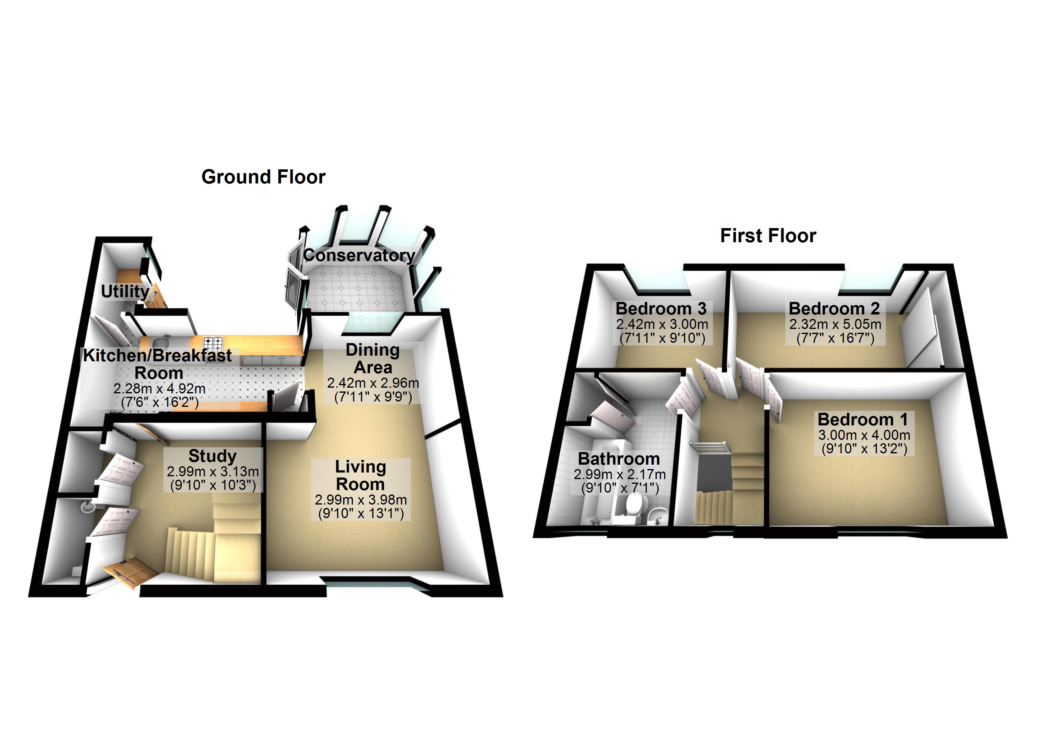 3 bed end terrace house for sale in Bantocks Road, Great Waldingfield