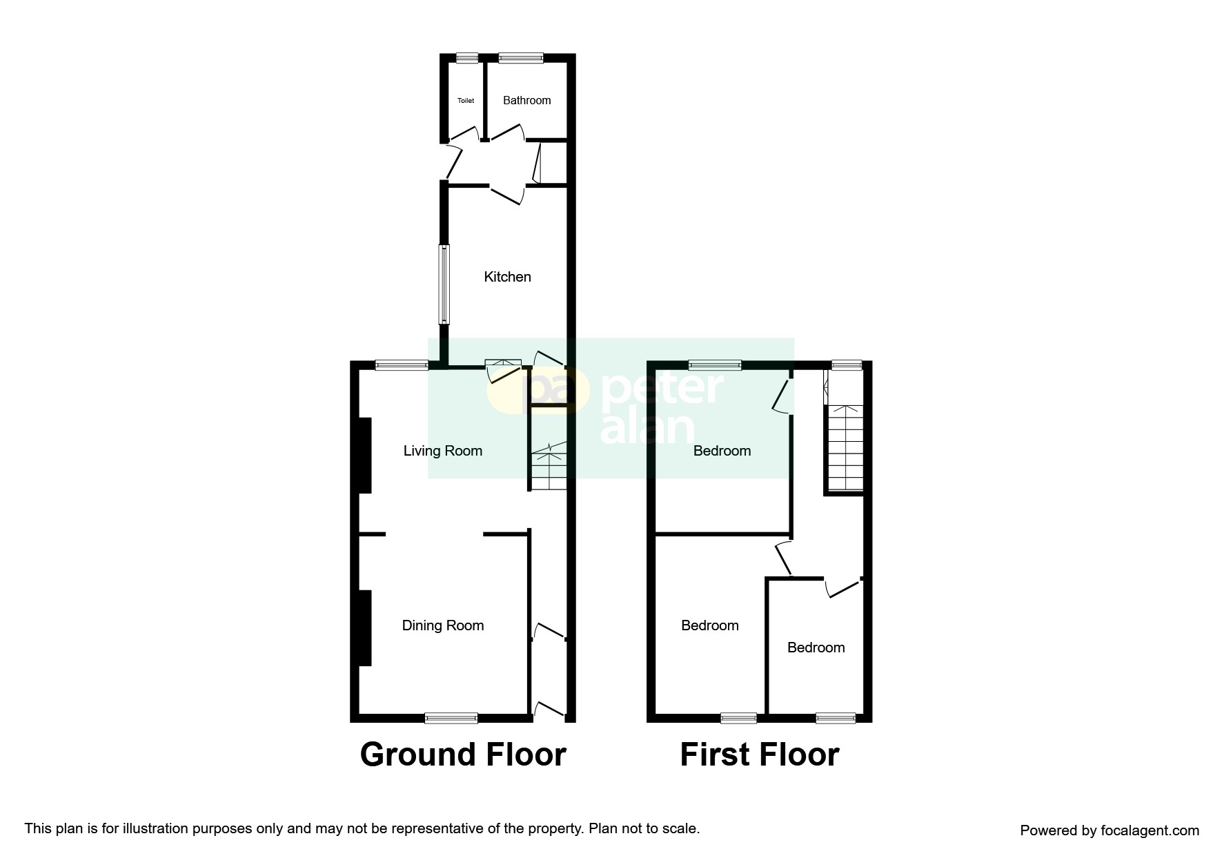 3 bed terraced house for sale in Treharne Road, Caerau, Maesteg CF34