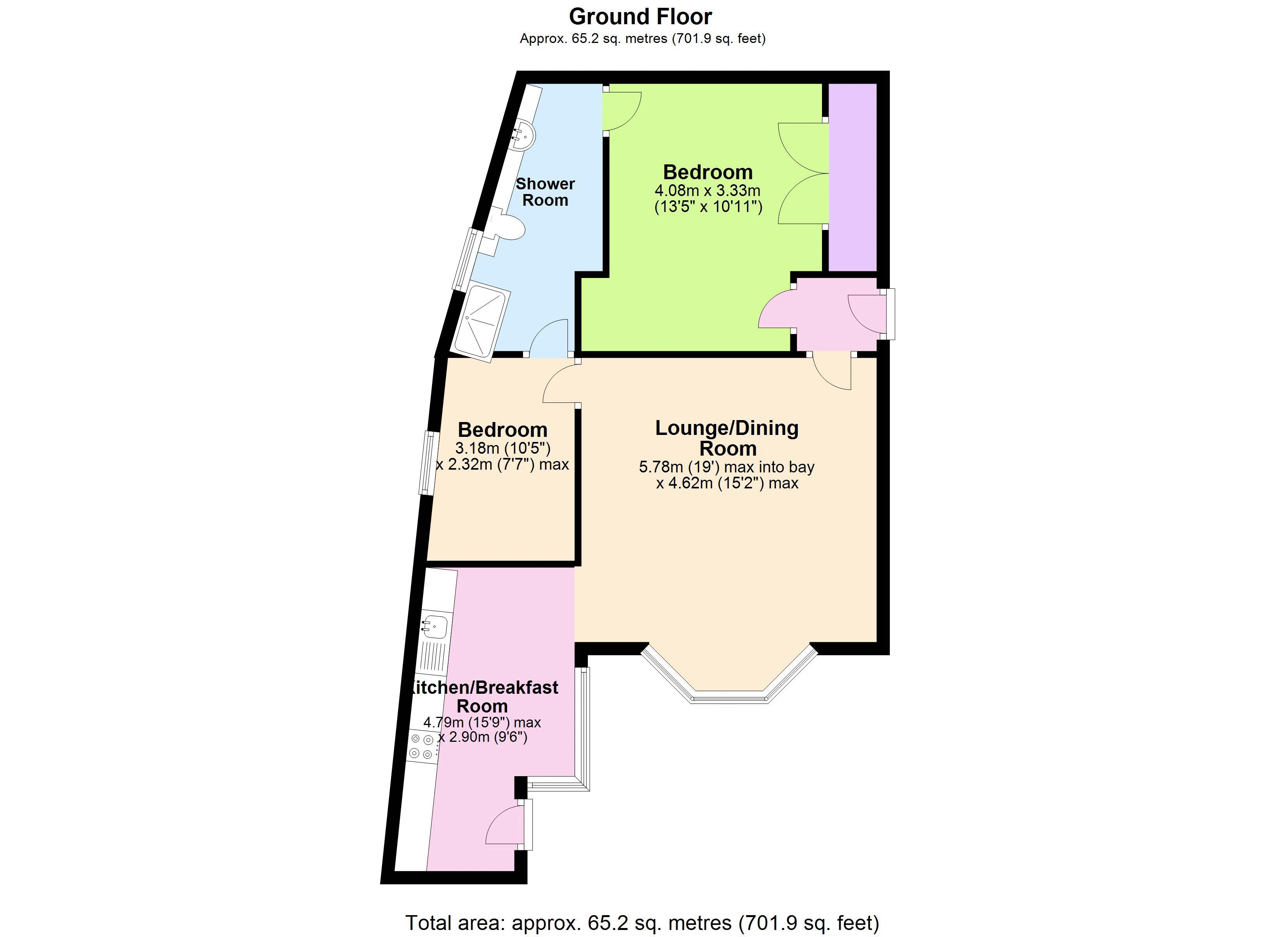 Boisdale House, North Road, Saltash PL12, 2 bedroom flat for sale