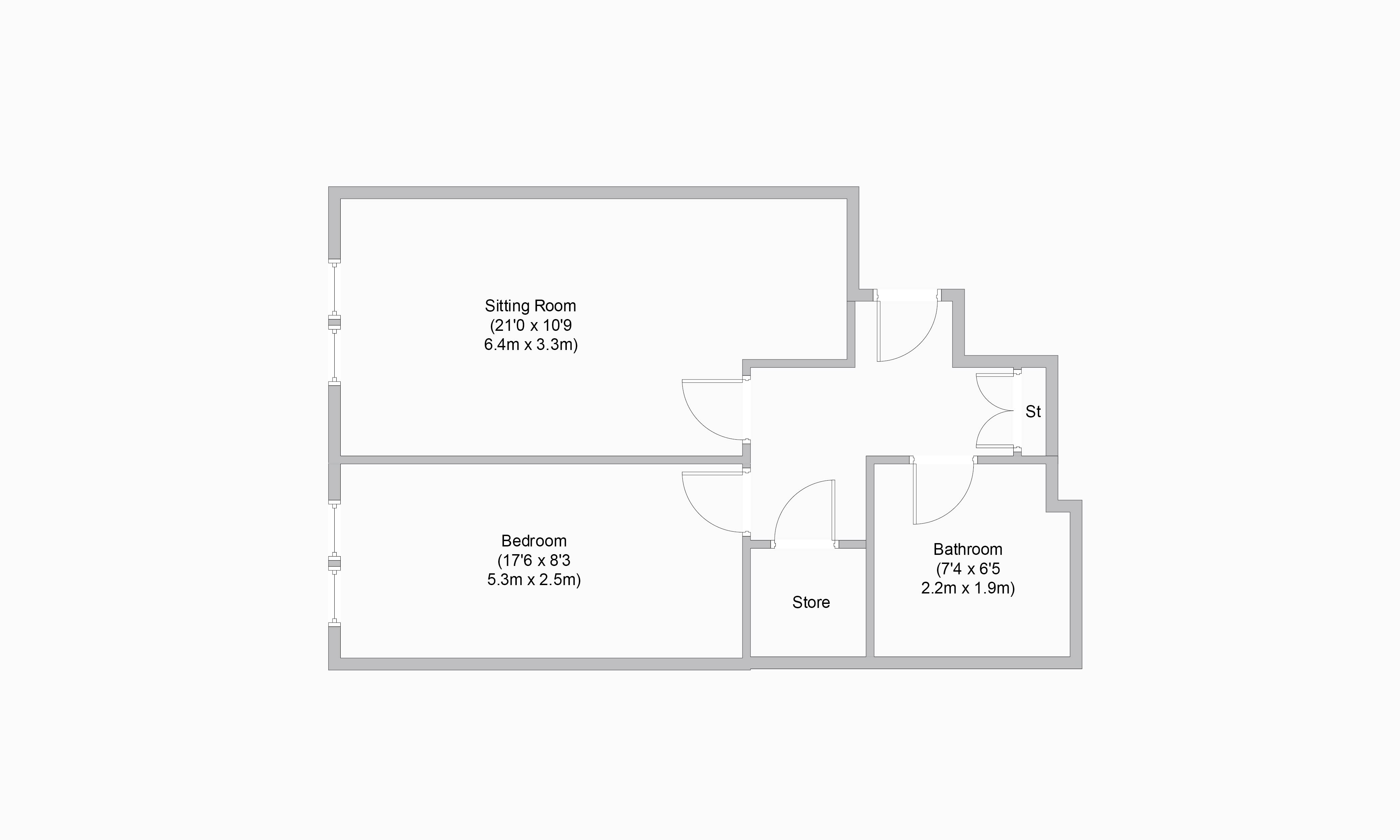 1 bed flat for sale in Victoria Road, Flat 0/1, The Plaza, Glasgow G42
