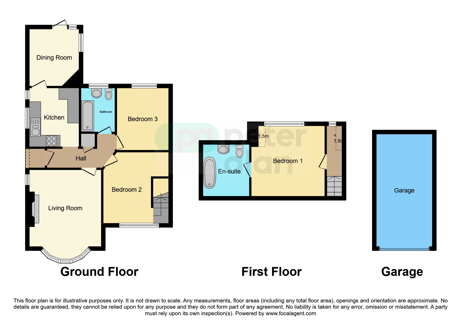 Rheidol Close, Cwmbach, Aberdare CF44, 3 bedroom semidetached bungalow