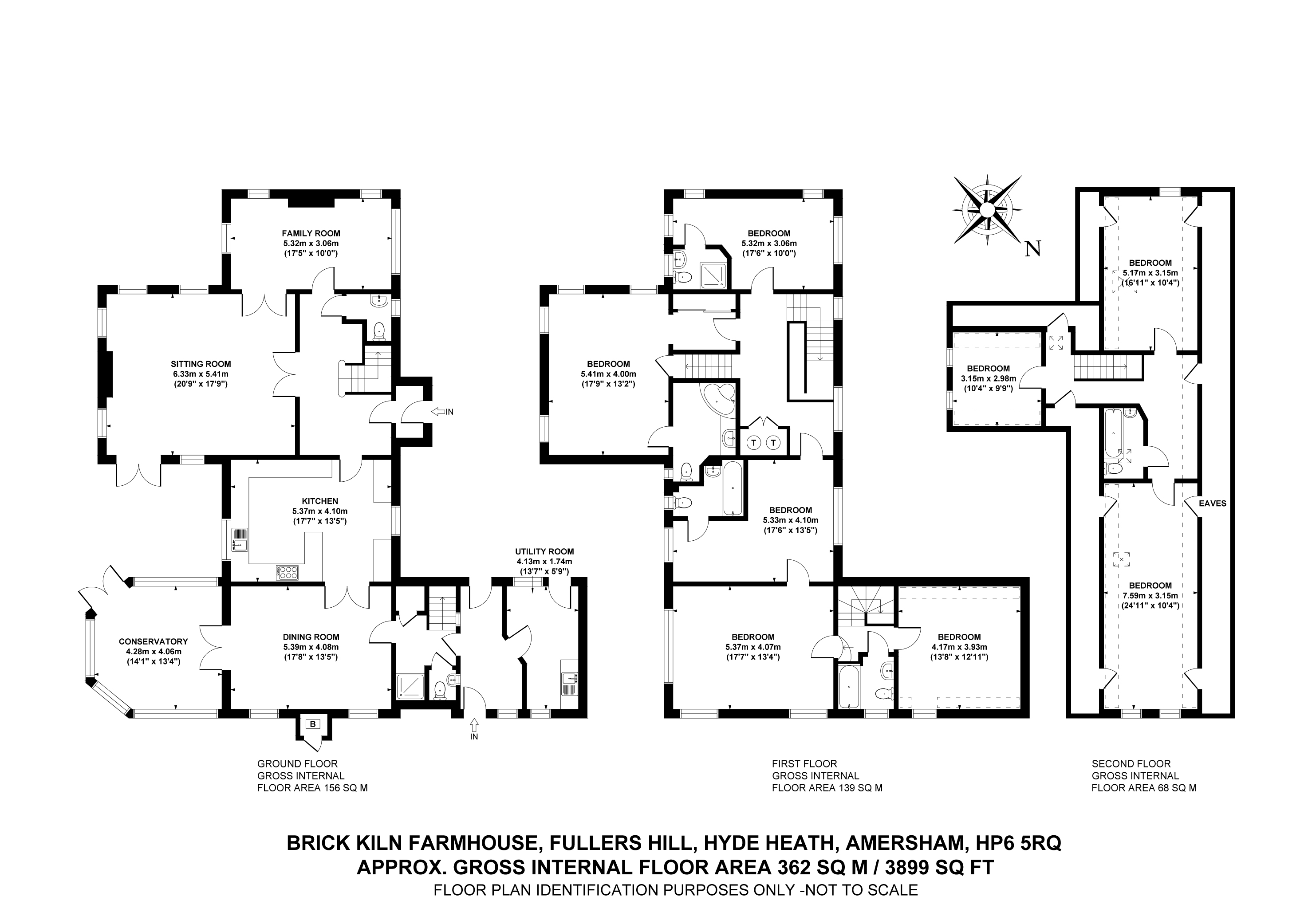 Fullers Hill, Hyde Heath, Amersham HP6, 8 bedroom linkdetached house