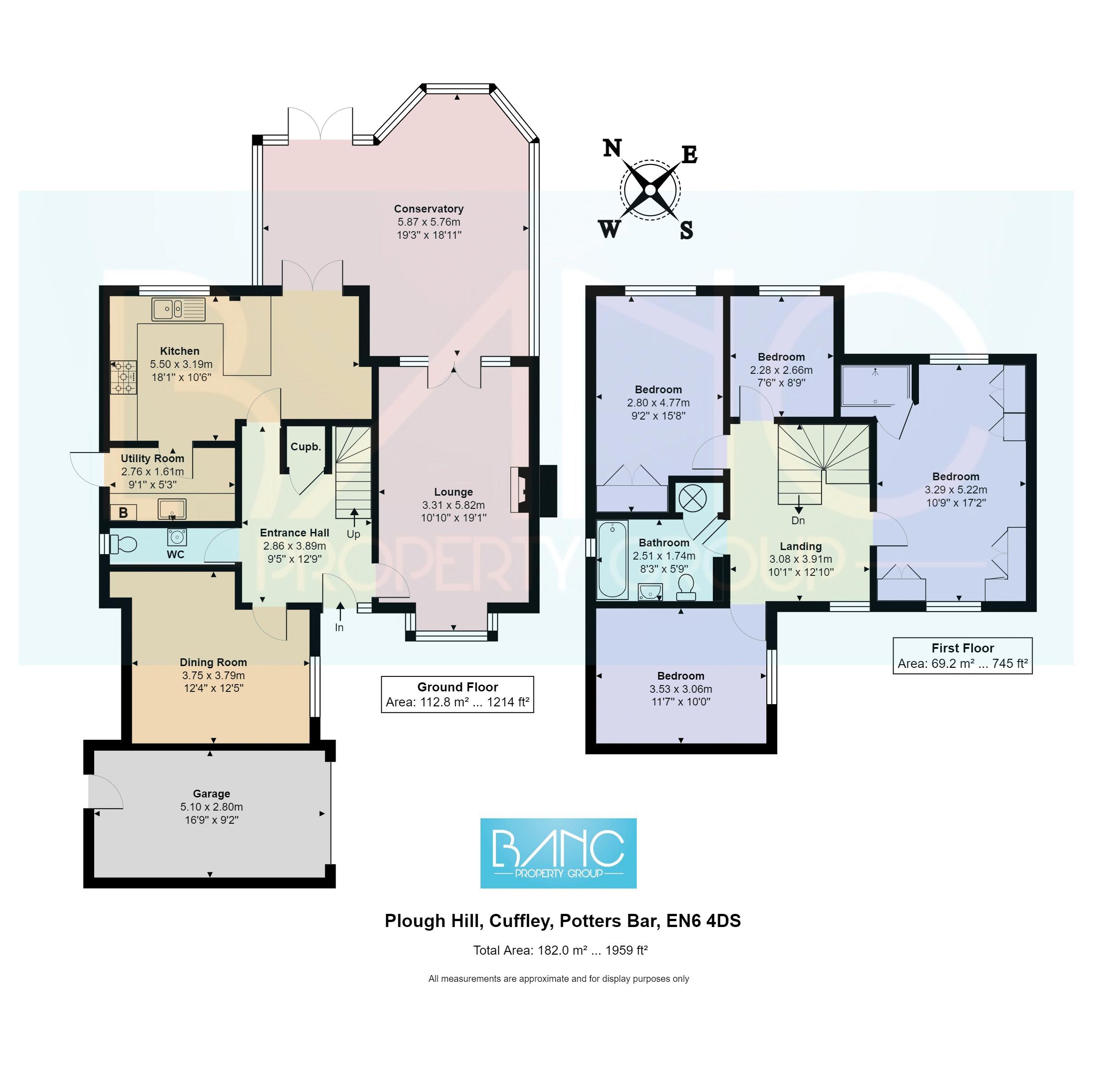 Plough Hill, Cuffley, Potters Bar EN6, 4 bedroom detached house for