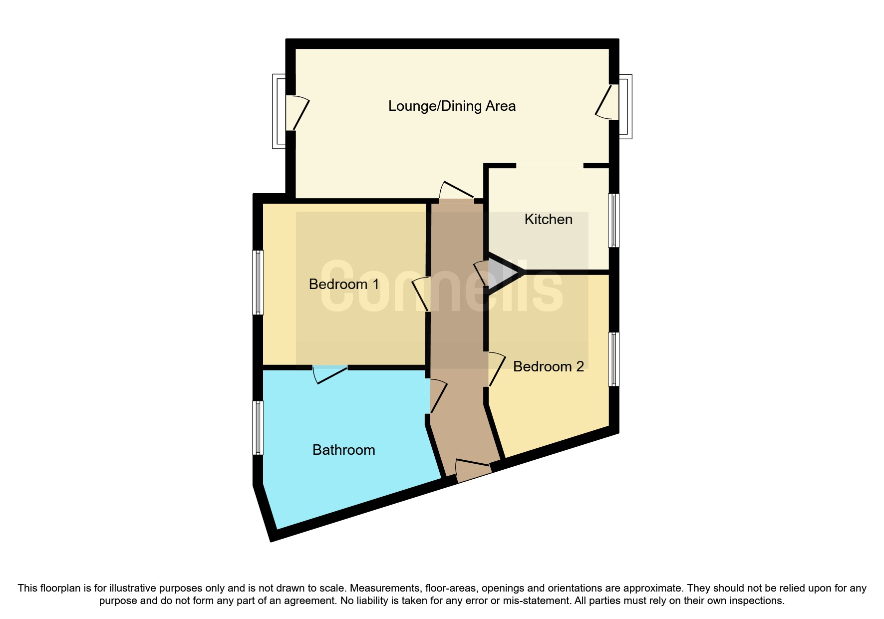 Argyle Close, Wordsley, Stourbridge DY8, 2 bedroom flat for sale