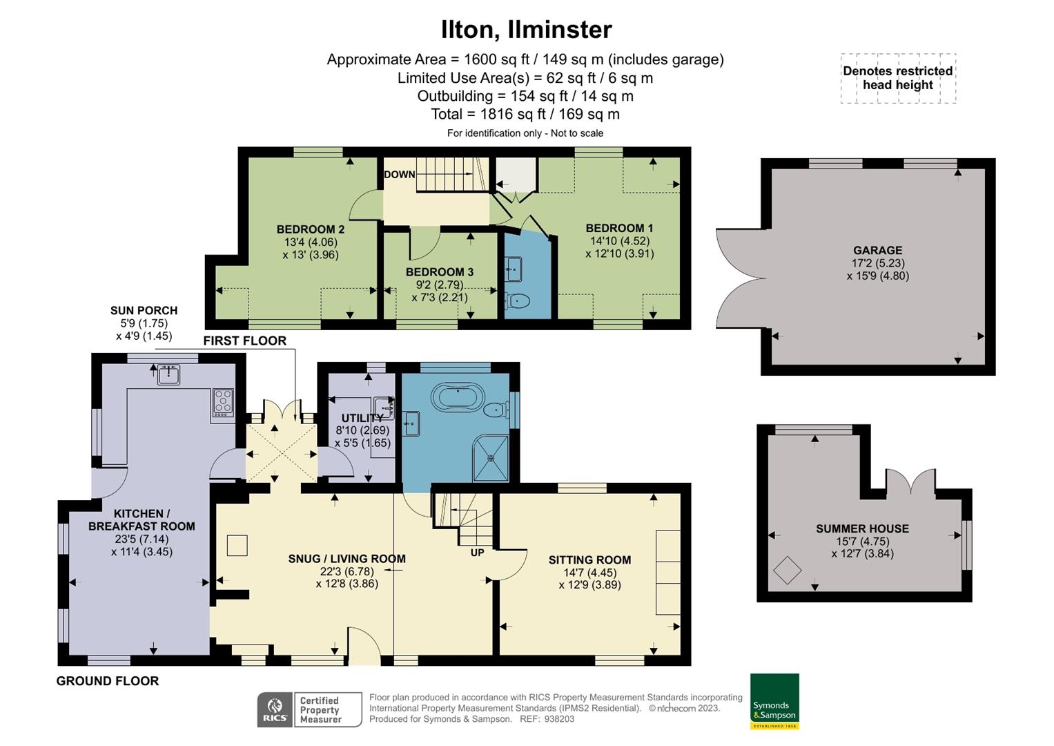 Cad Road, Ilton, Ilminster TA19, 3 bedroom detached house for sale