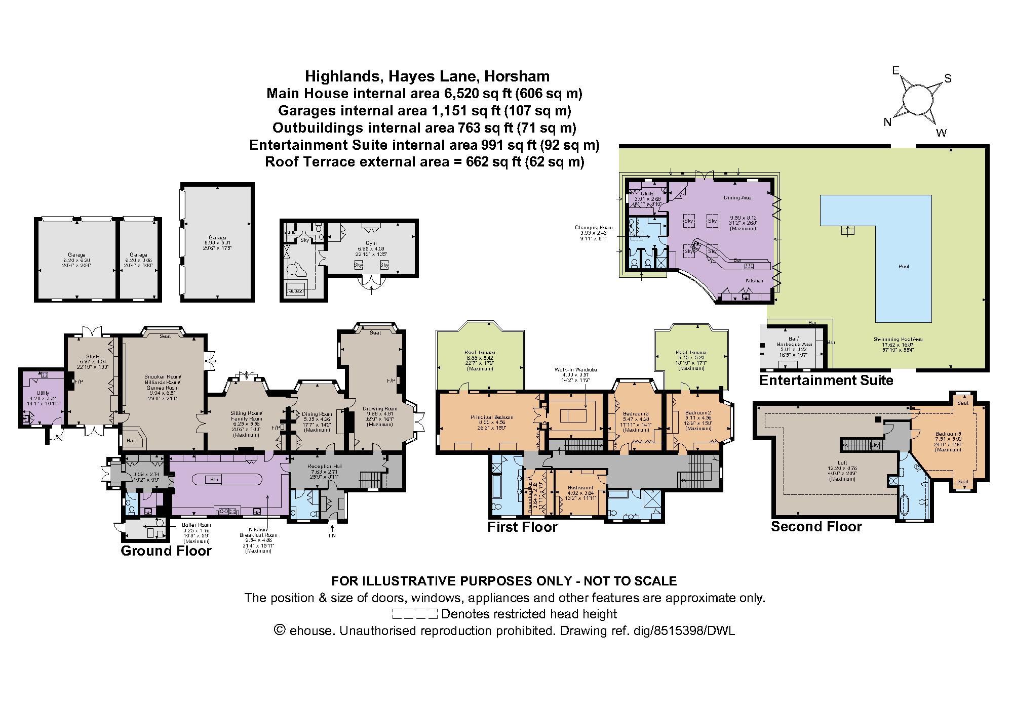 Hayes Lane, Slinfold, Horsham, West Sussex RH13, 5 bedroom detached