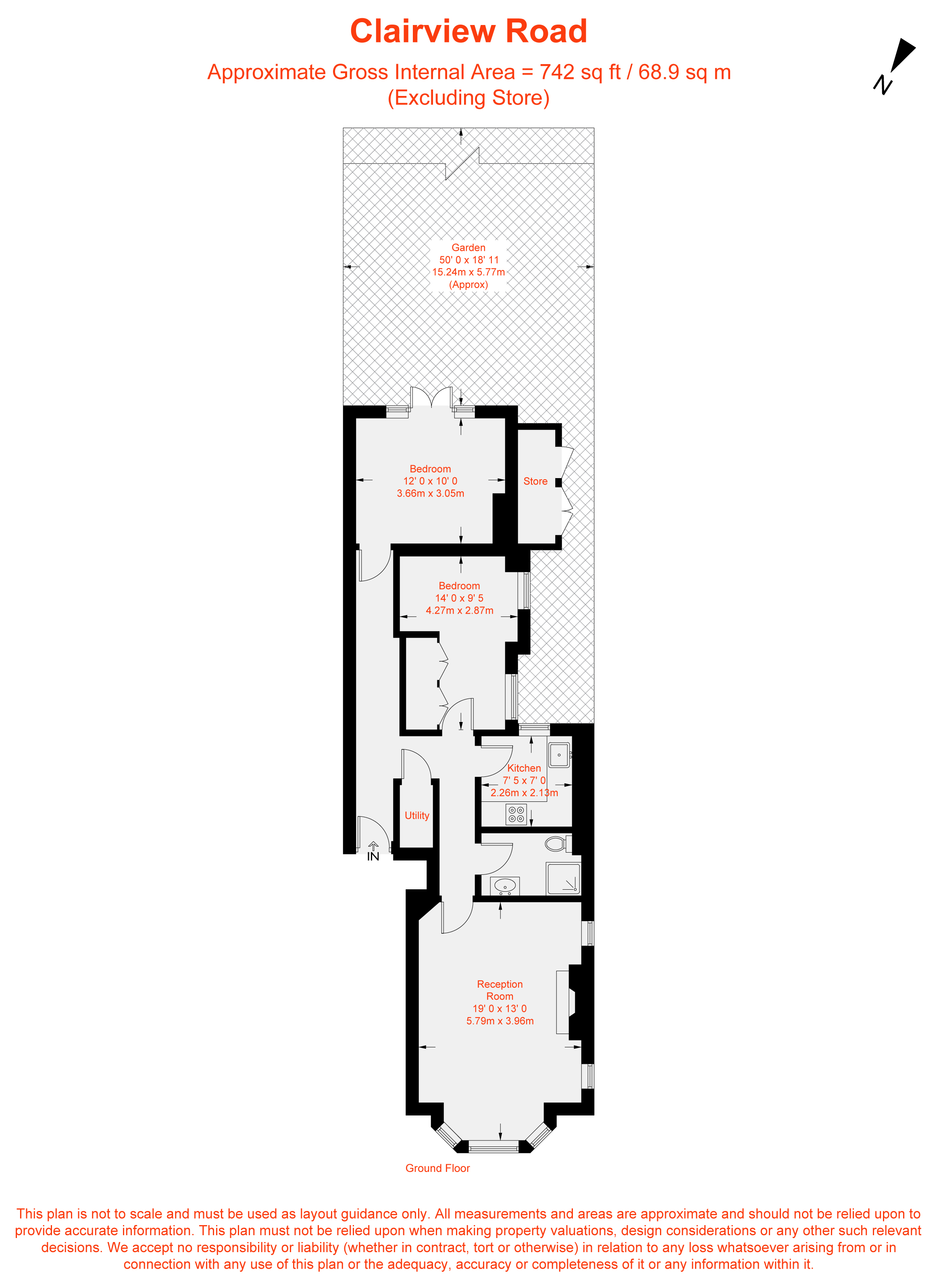 2 bed flat for sale in Clairview Road, Furzedown SW16 67601516 Zoopla