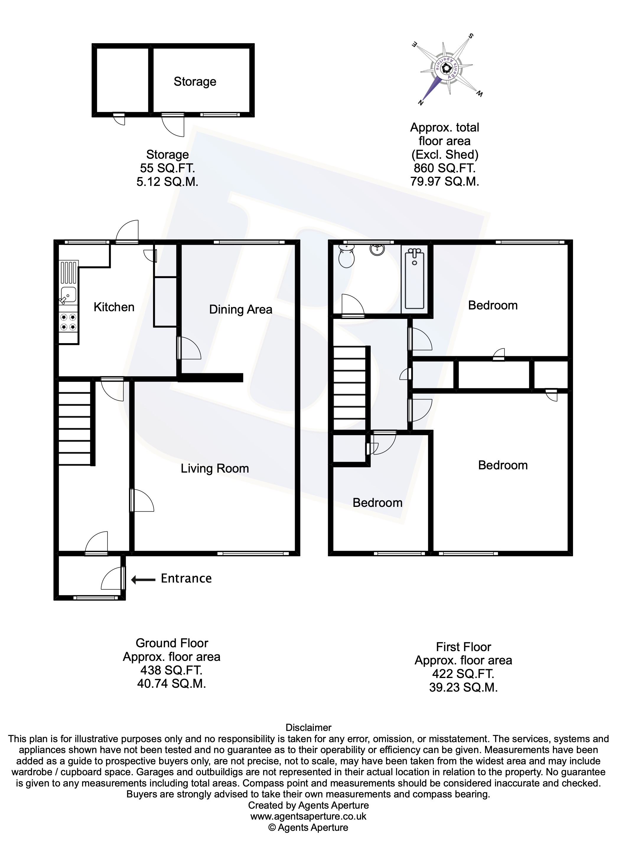Little Lullaway, Basildon, Essex SS15, 3 bedroom terraced house for