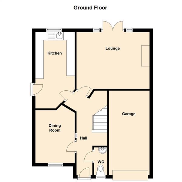 4 bed detached house for sale in The Ivies, Farndon Road, Newark NG24