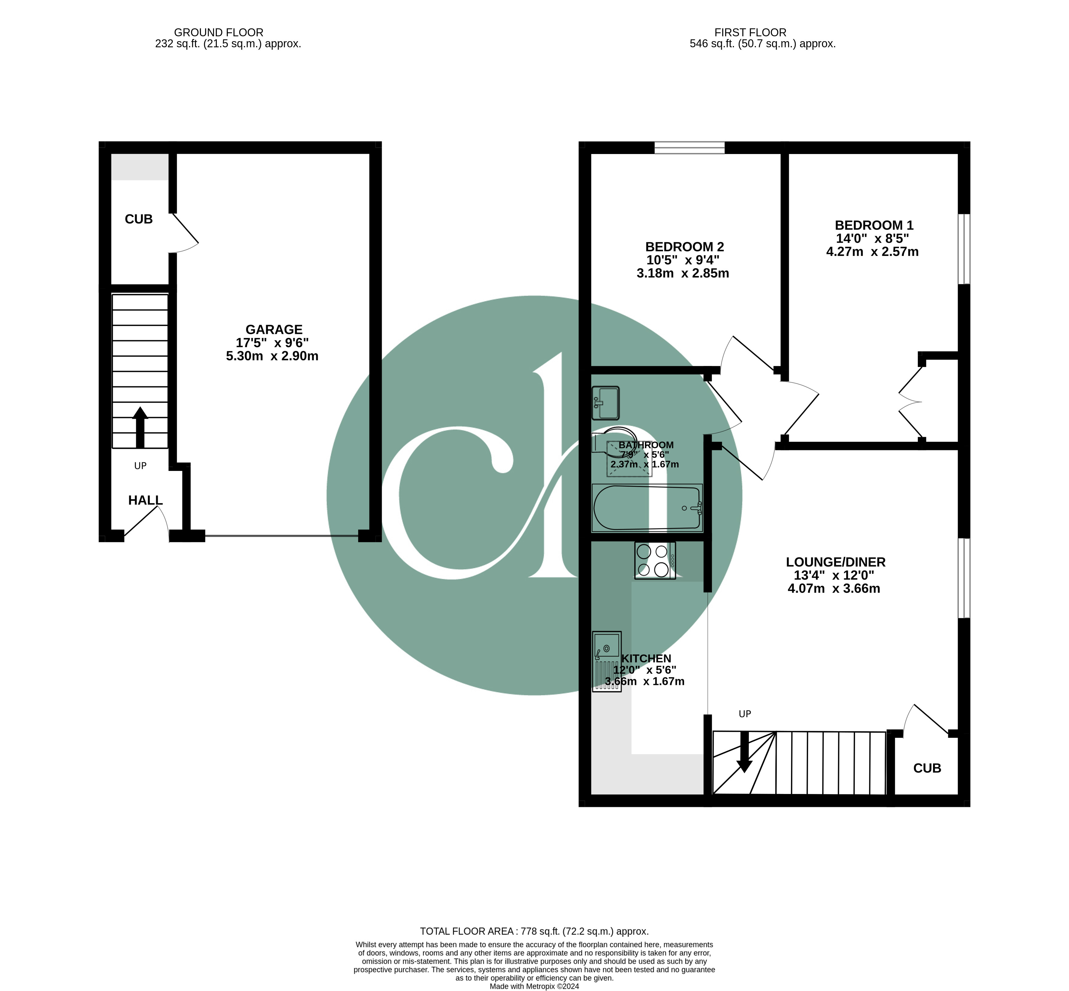 Eyre Close, Swindon, Wiltshire SN25, 2 bedroom detached house for sale