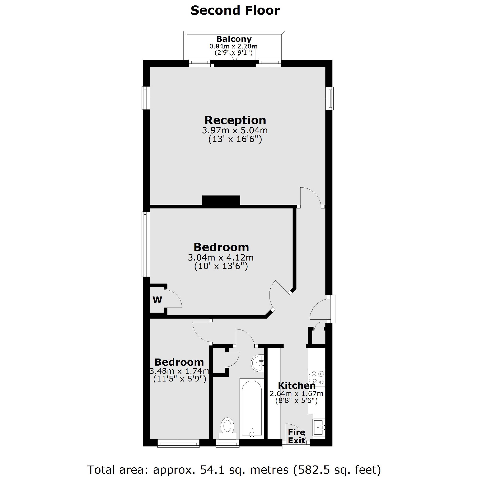 Hamilton Road, London SW19, 2 bedroom flat for sale 58984676