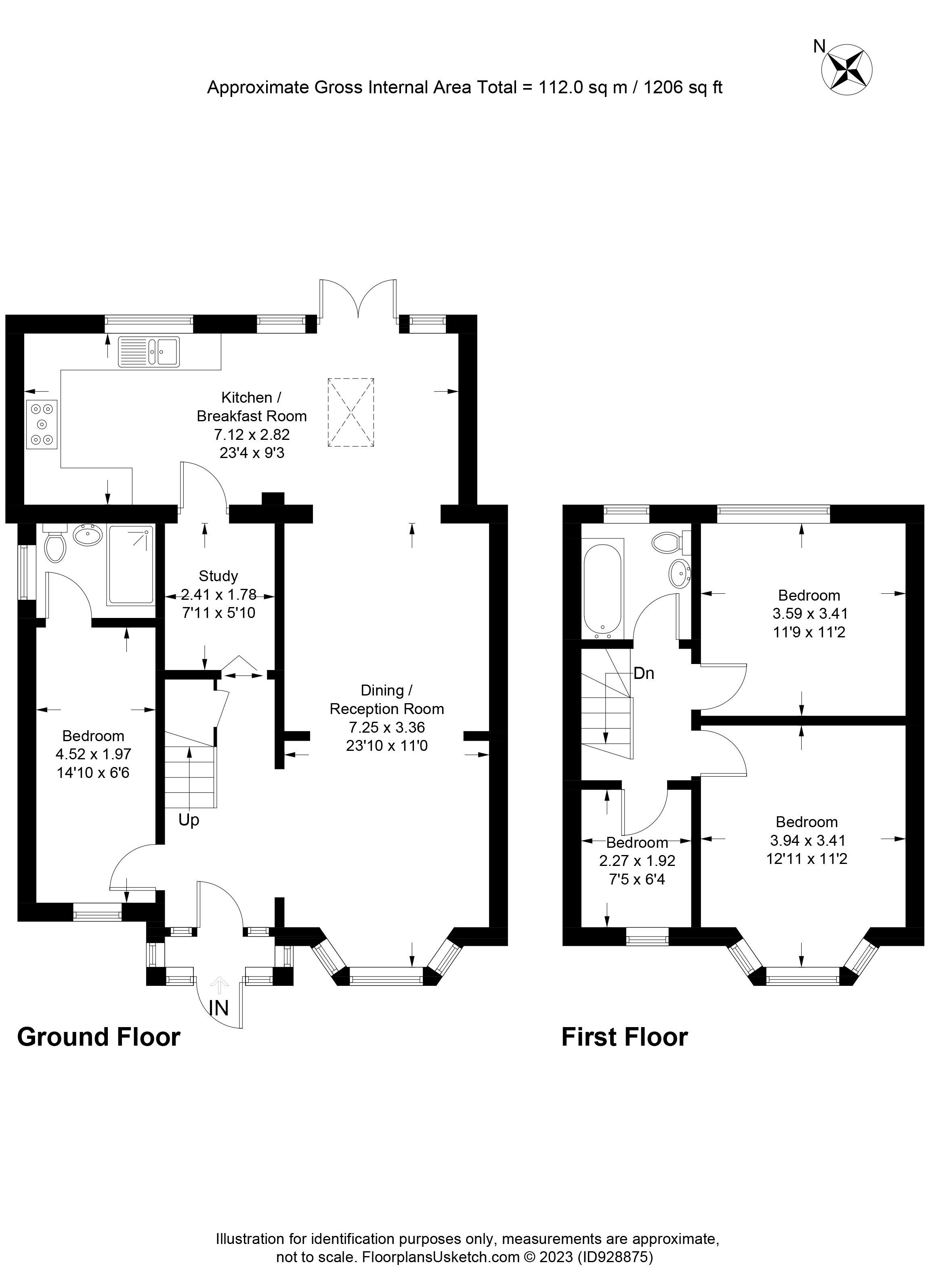 Cobham Avenue, New Malden KT3, 4 bedroom end terrace house for sale