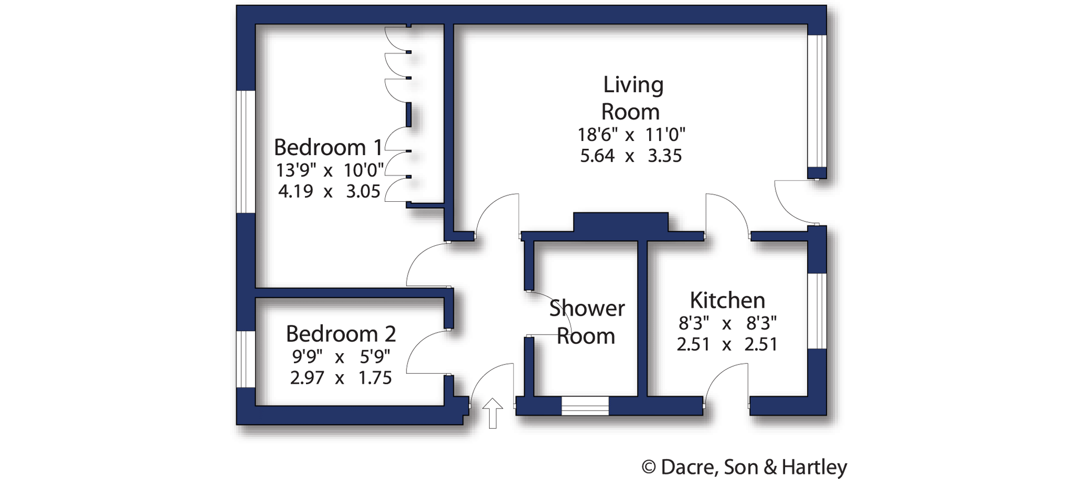 Uplands, Skipton, North Yorkshire BD23, 2 bedroom bungalow for sale