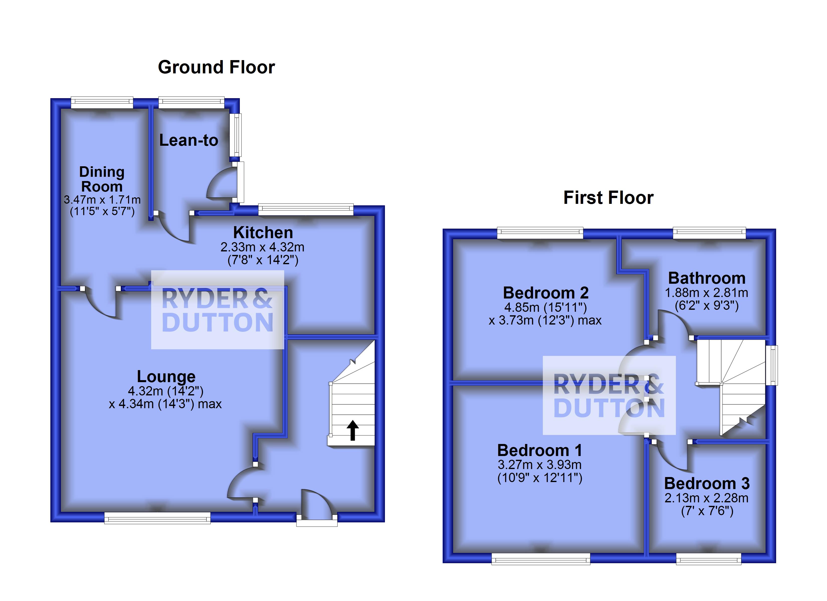 Thatch Leach, Chadderton, Oldham, Greater Manchester OL9, 3 bedroom