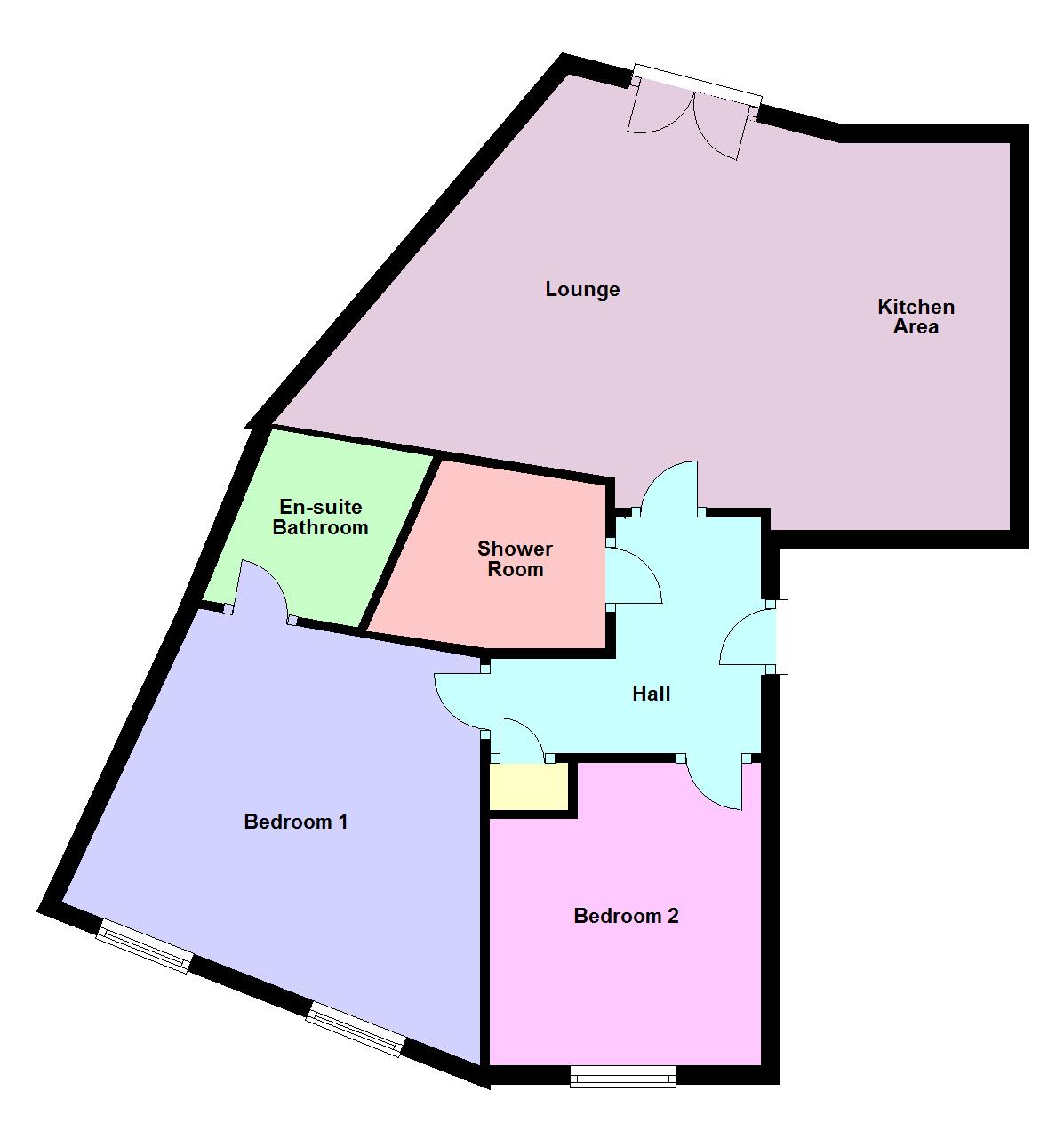 Harrison Place, 1 Houghton Road, St. Ives PE27, 2 bedroom flat to rent