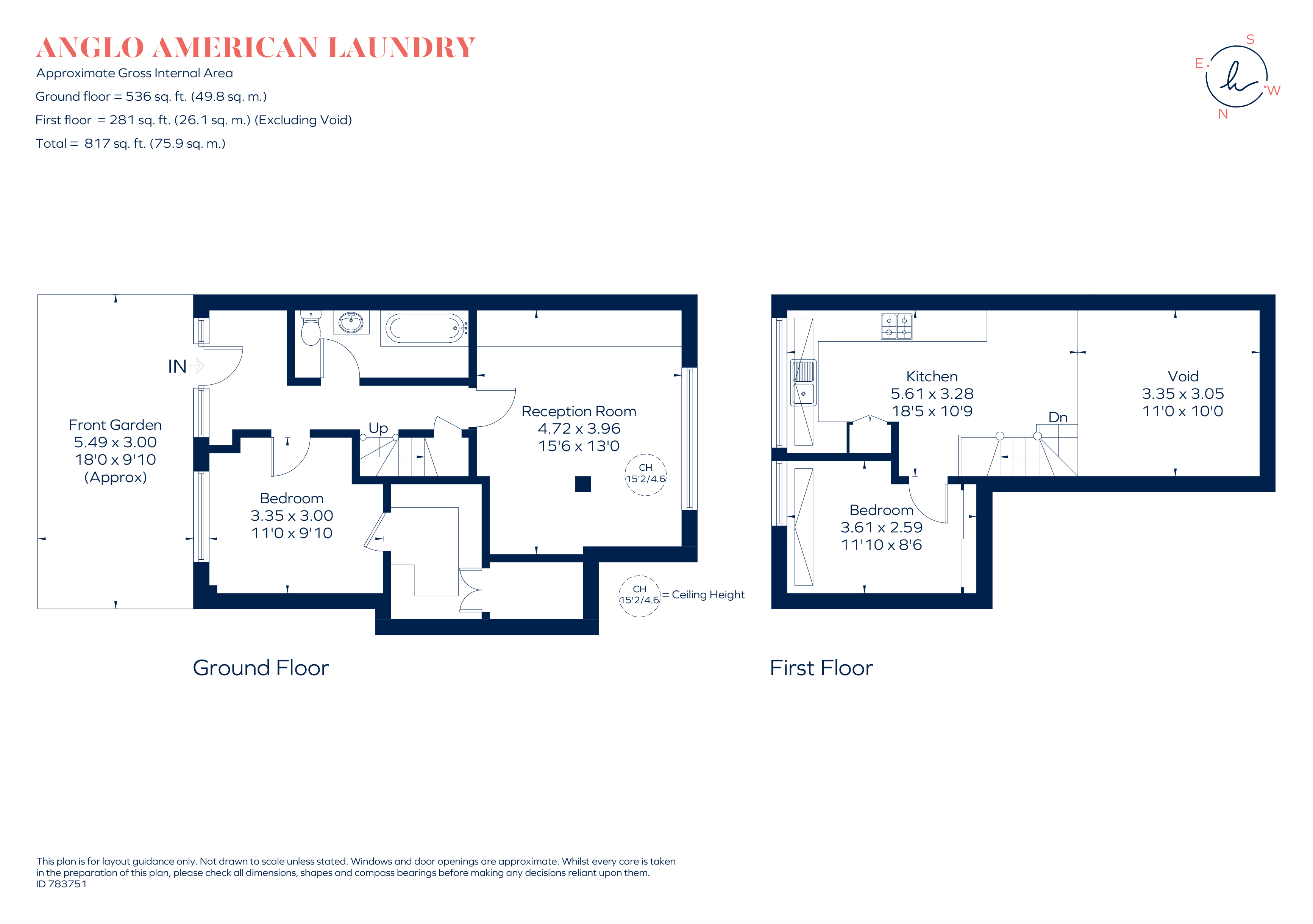 Anglo American Laundry, Burmester Road, London SW17, 2 bedroom flat for
