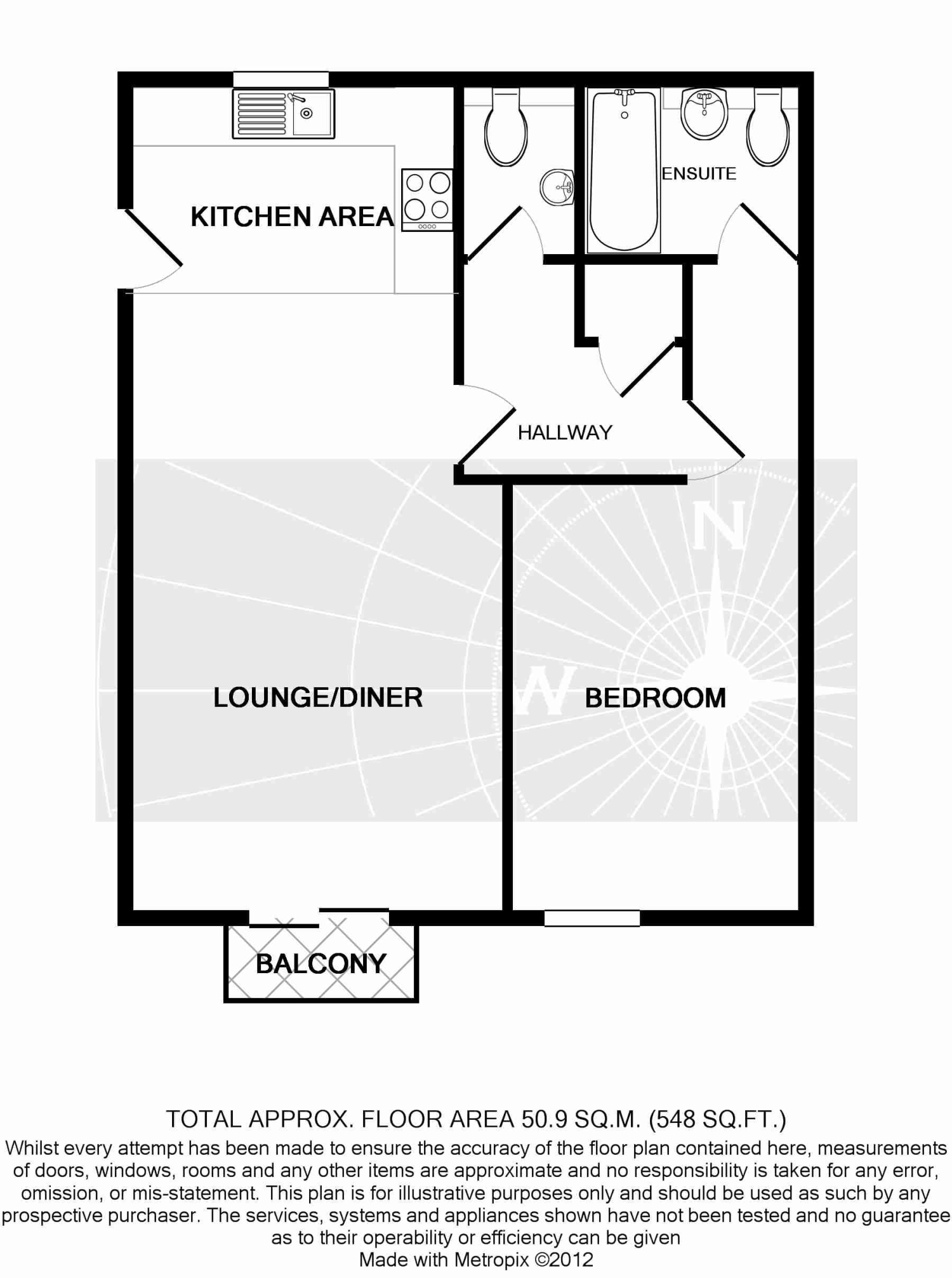 Egham, Surrey TW20, 1 bedroom flat to rent 61044758 PrimeLocation