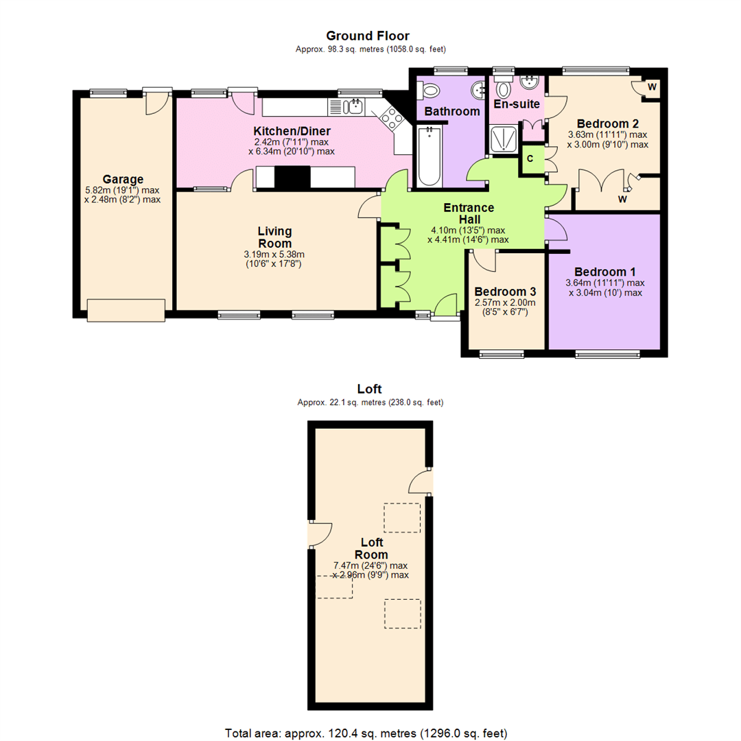 Somersby Road, Woodthorpe, Nottingham NG5, 3 bedroom detached bungalow