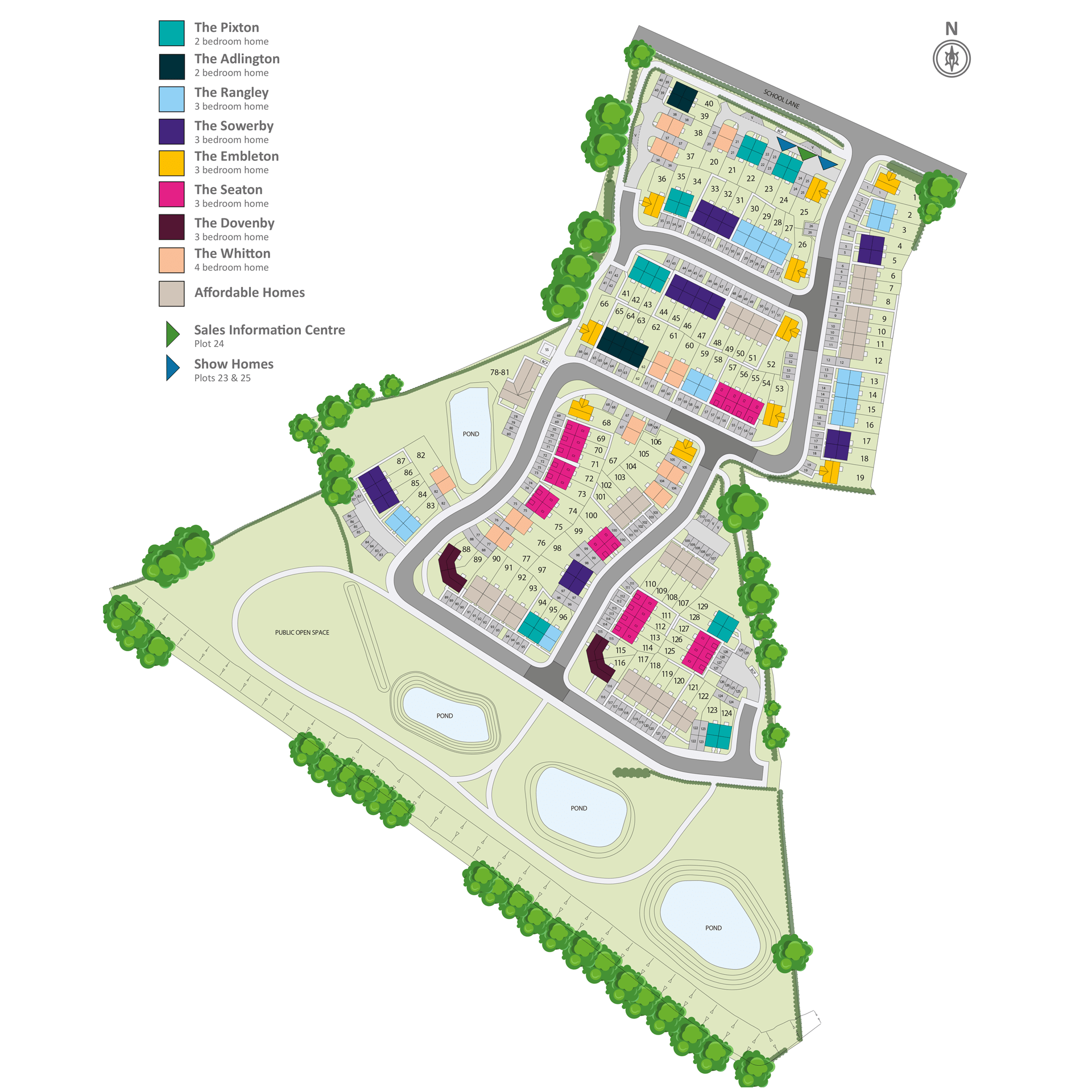 "The Seaton" at School Lane, Exhall, Coventry CV7, 3 bedroom property