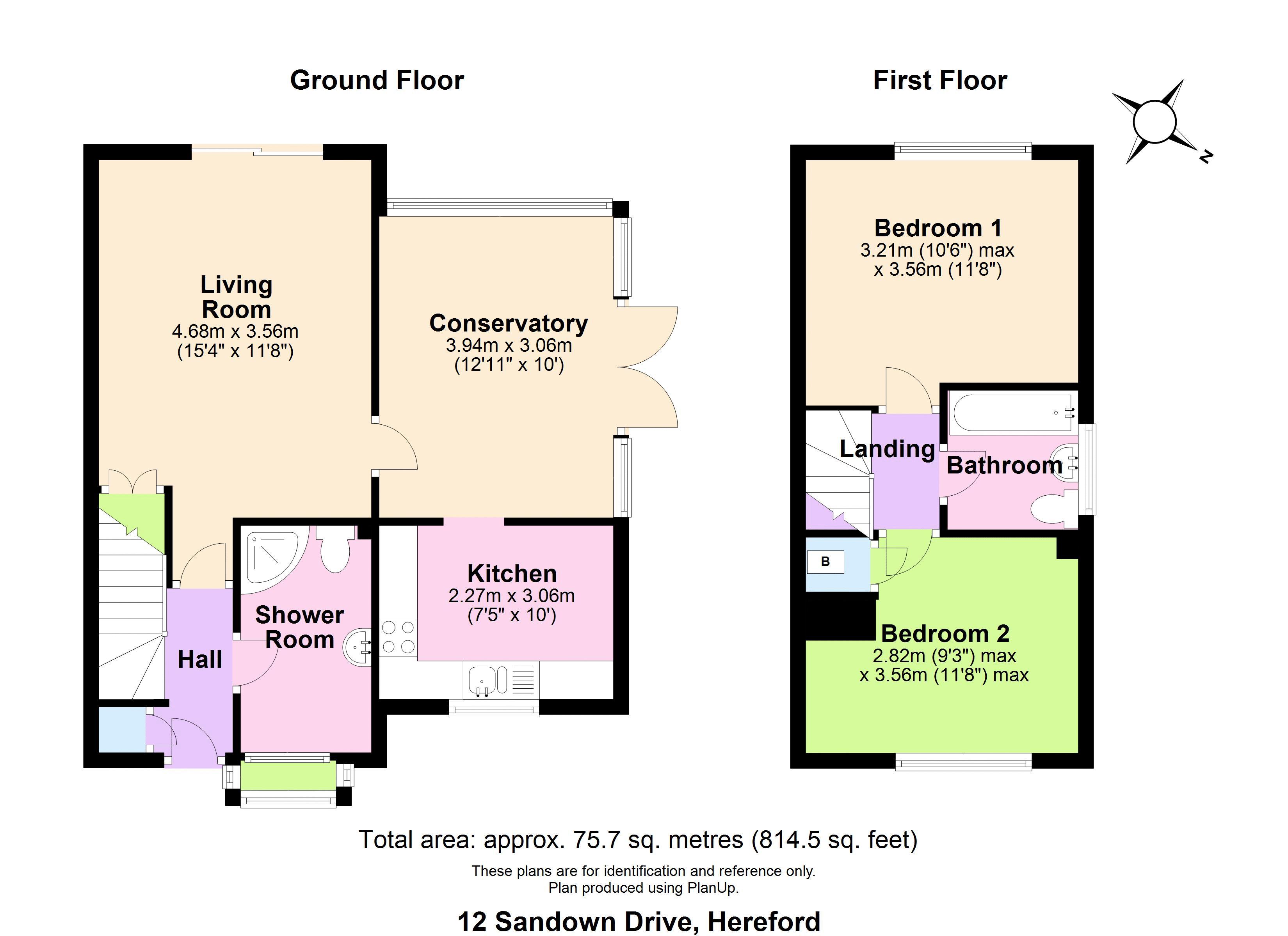 Sandown Drive, Hereford HR4, 2 bedroom end terrace house for sale
